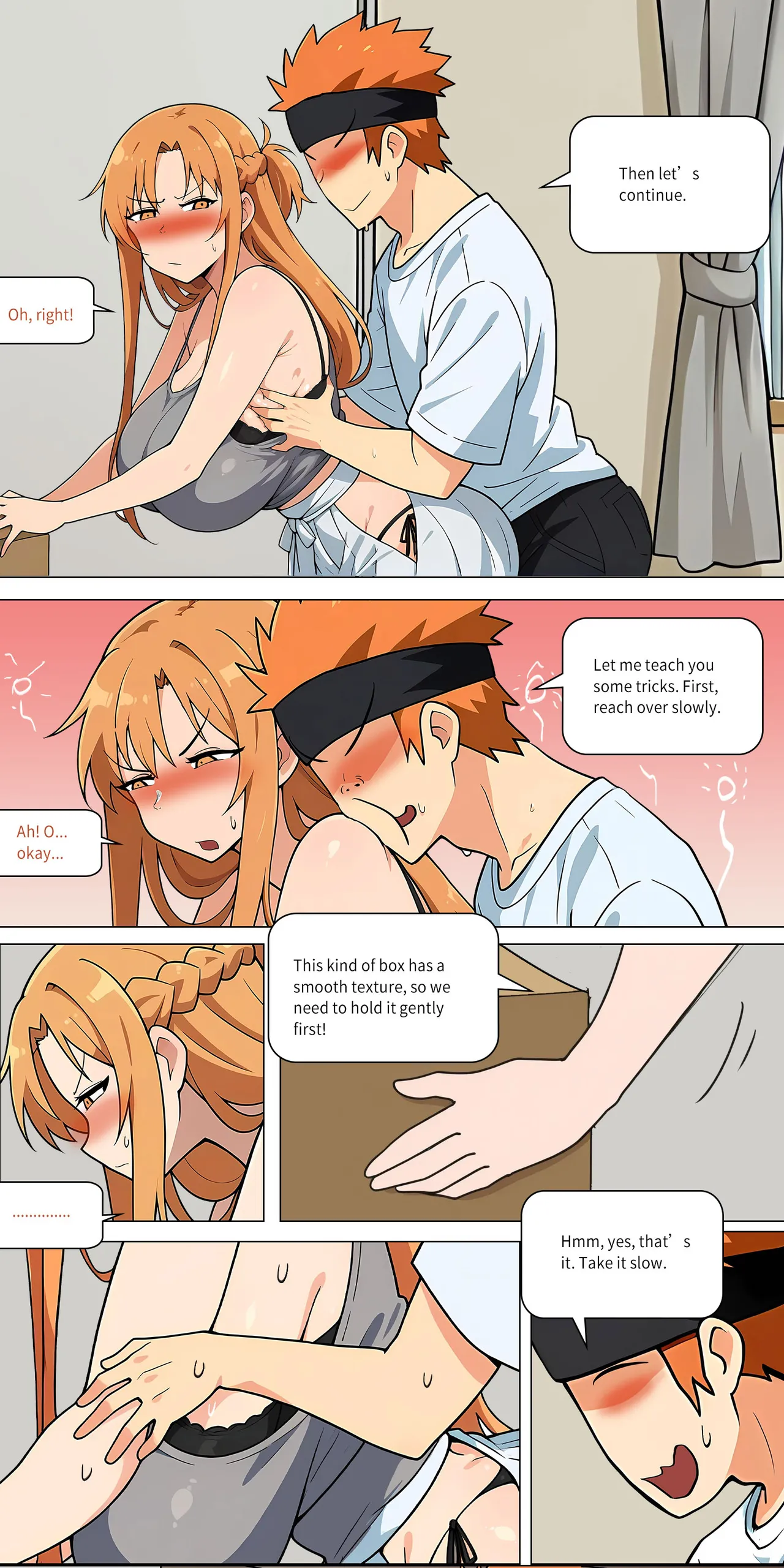 Asuna Family NTR (Sword Art Online) [Zhi Yitiaomiao) - Chapter 1 — Page 370