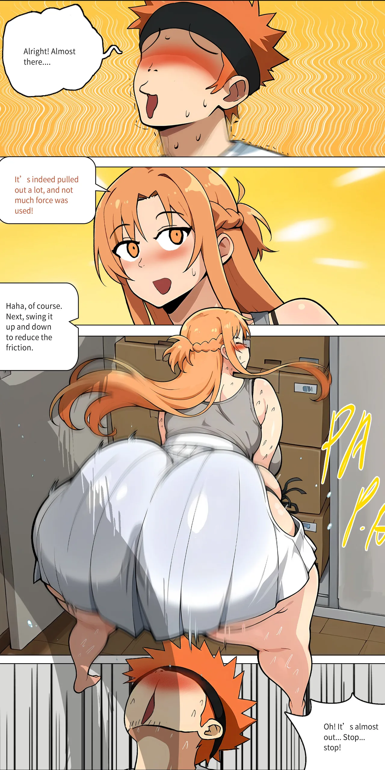 Asuna Family NTR (Sword Art Online) [Zhi Yitiaomiao) - Chapter 1 — Page 374
