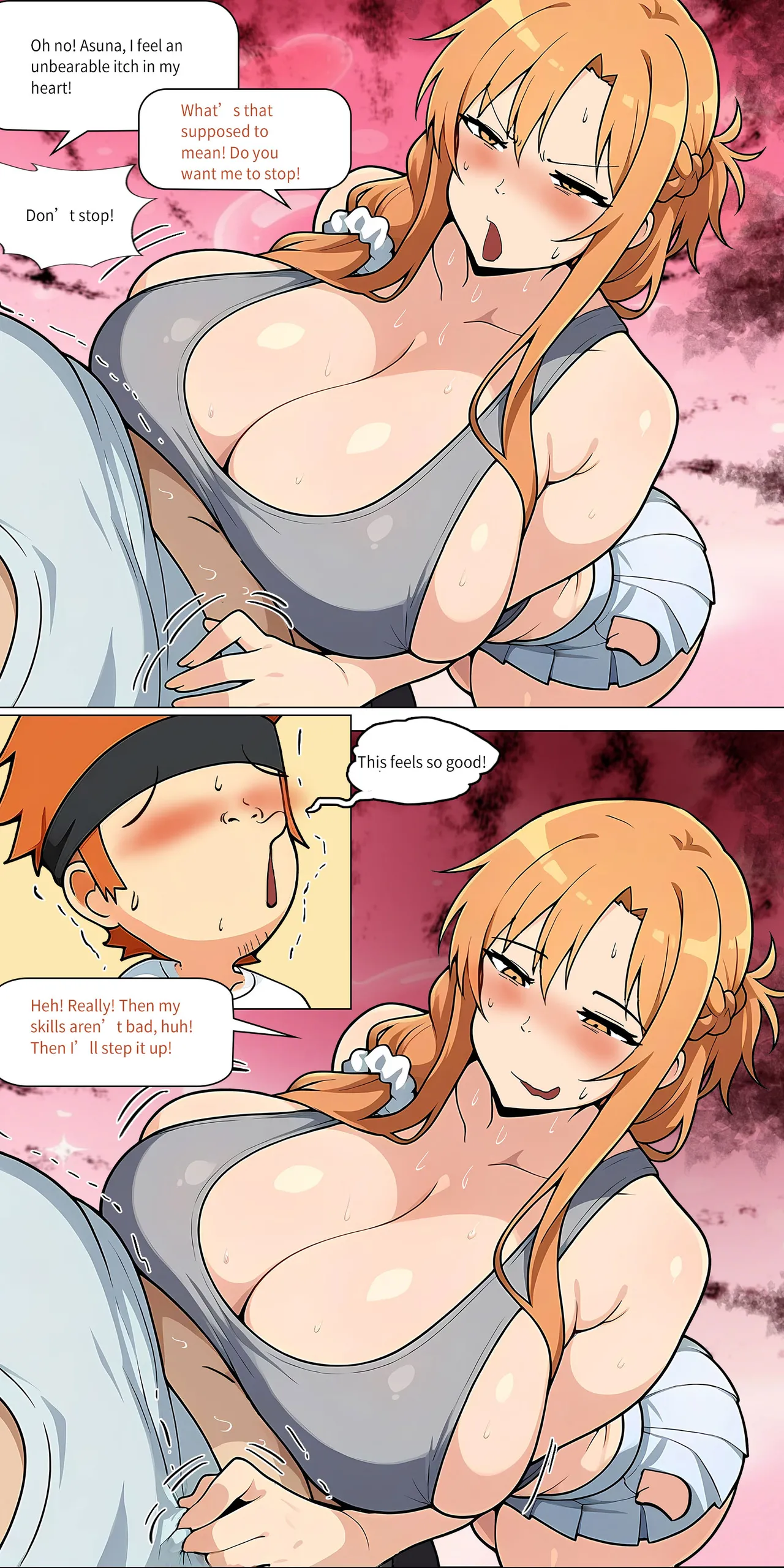 Asuna Family NTR (Sword Art Online) [Zhi Yitiaomiao) - Chapter 1 — Page 409