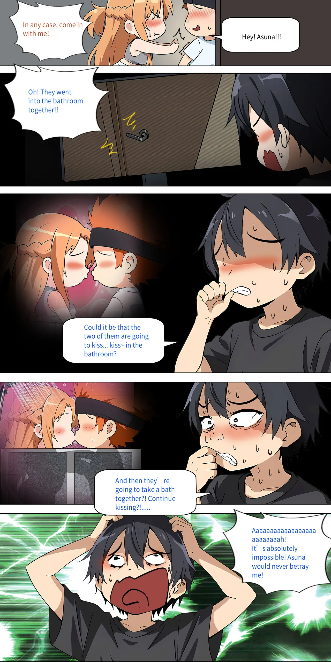 Asuna Family NTR (Sword Art Online) [Zhi Yitiaomiao) - Chapter 1 — Page 411