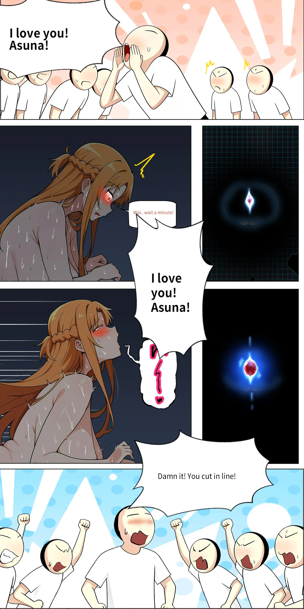 Asuna Family NTR (Sword Art Online) [Zhi Yitiaomiao) - Chapter 1 — Page 550