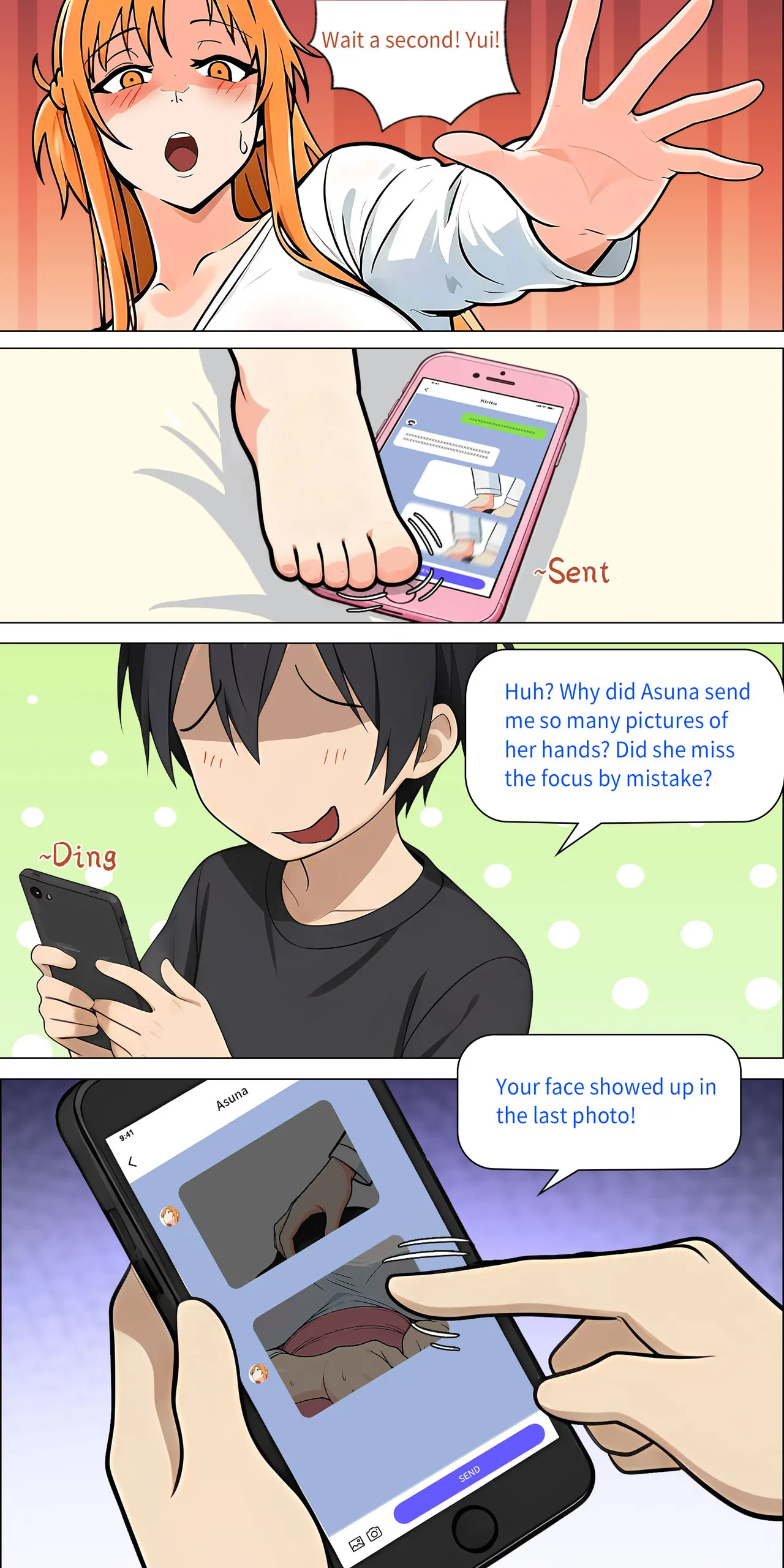 Asuna Family NTR (Sword Art Online) [Zhi Yitiaomiao) - Chapter 1 — Page 611