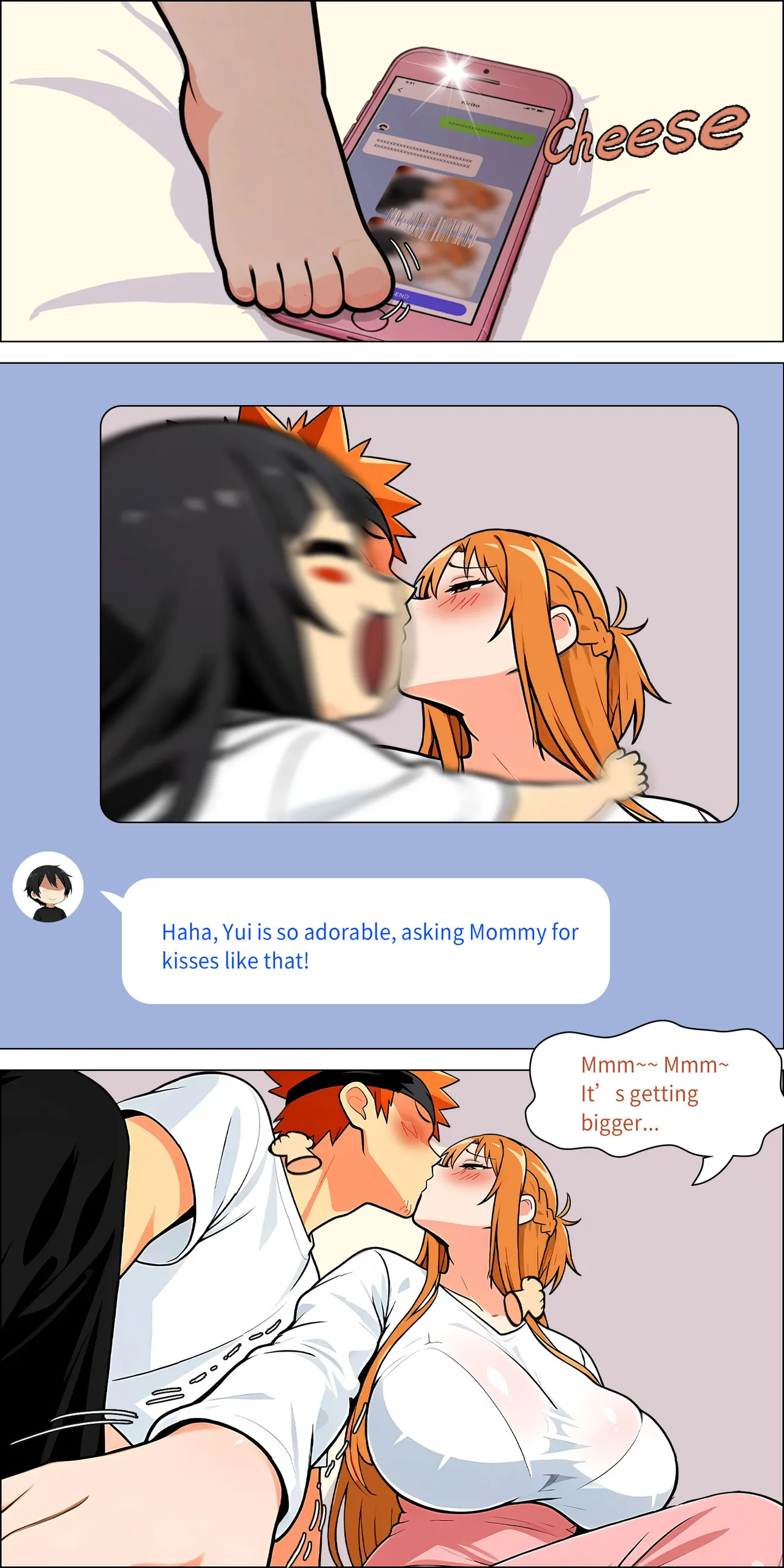 Asuna Family NTR (Sword Art Online) [Zhi Yitiaomiao) - Chapter 1 — Page 615