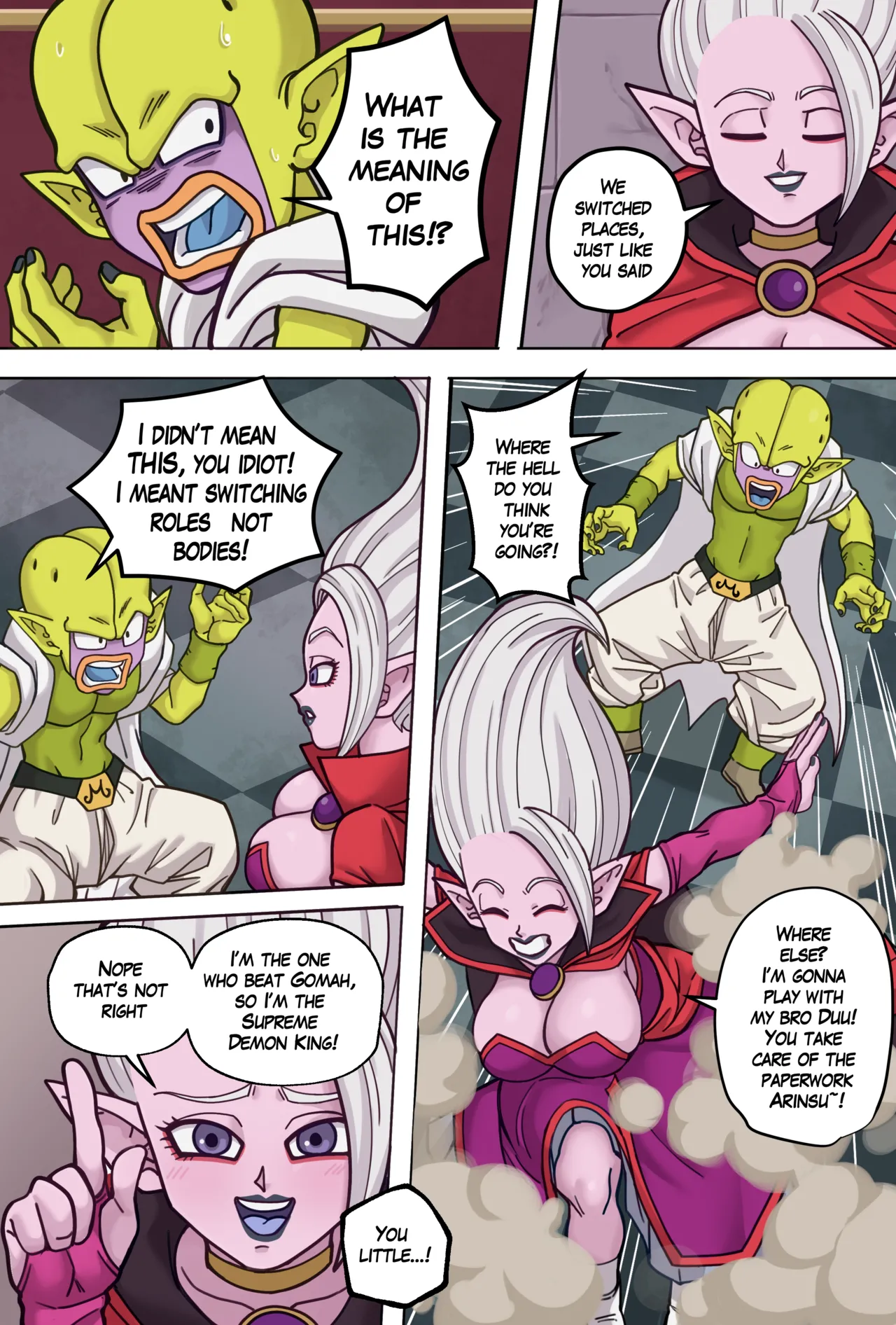 Dragon Ball Daima Body Change [AxlexCima] - Chapter 1 — Page 8
