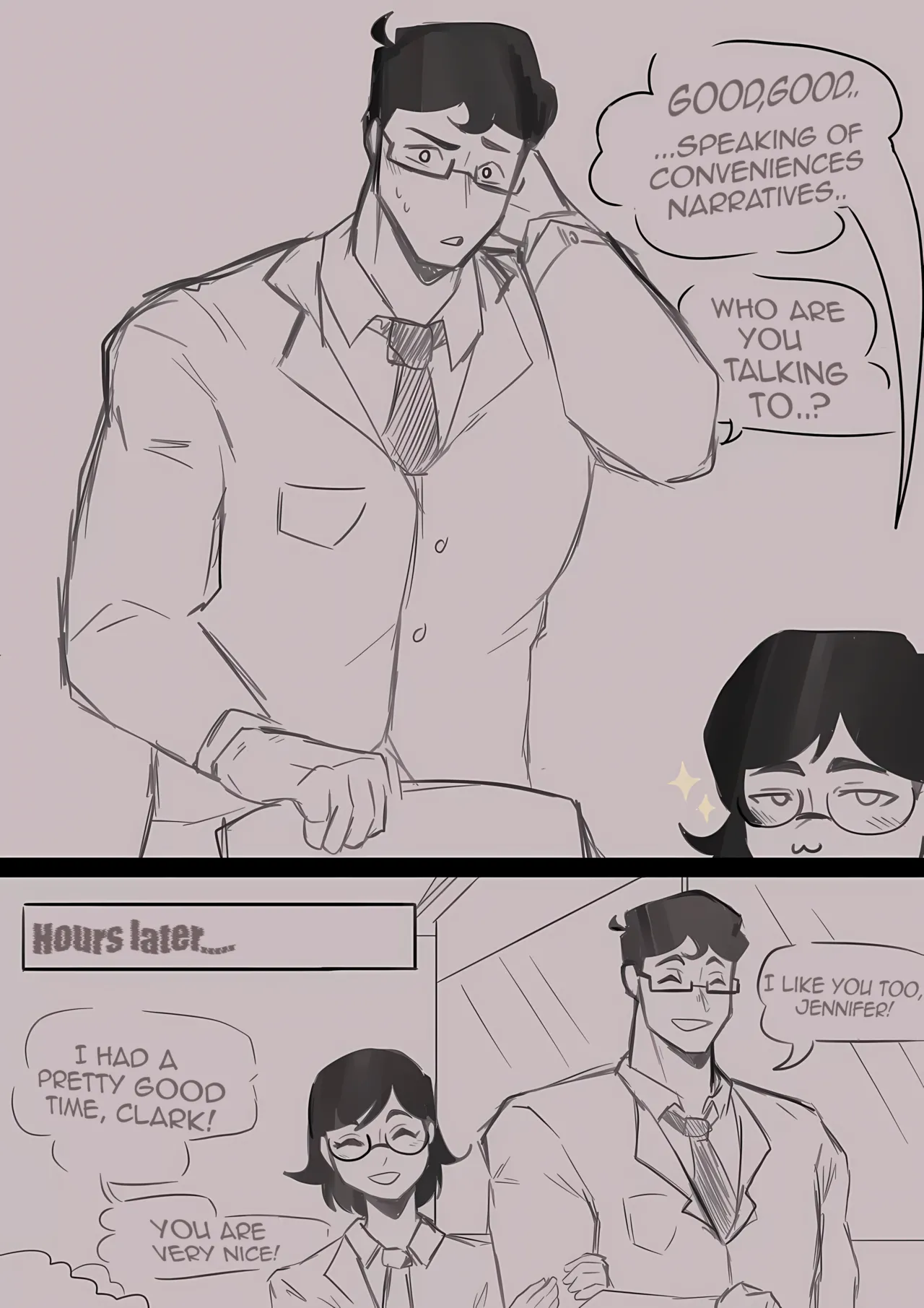 Jenny & Clark: My Sexual Adventures with Superman (Superman & Hulk) [Tinkybox] - Chapter 1 — Page 7