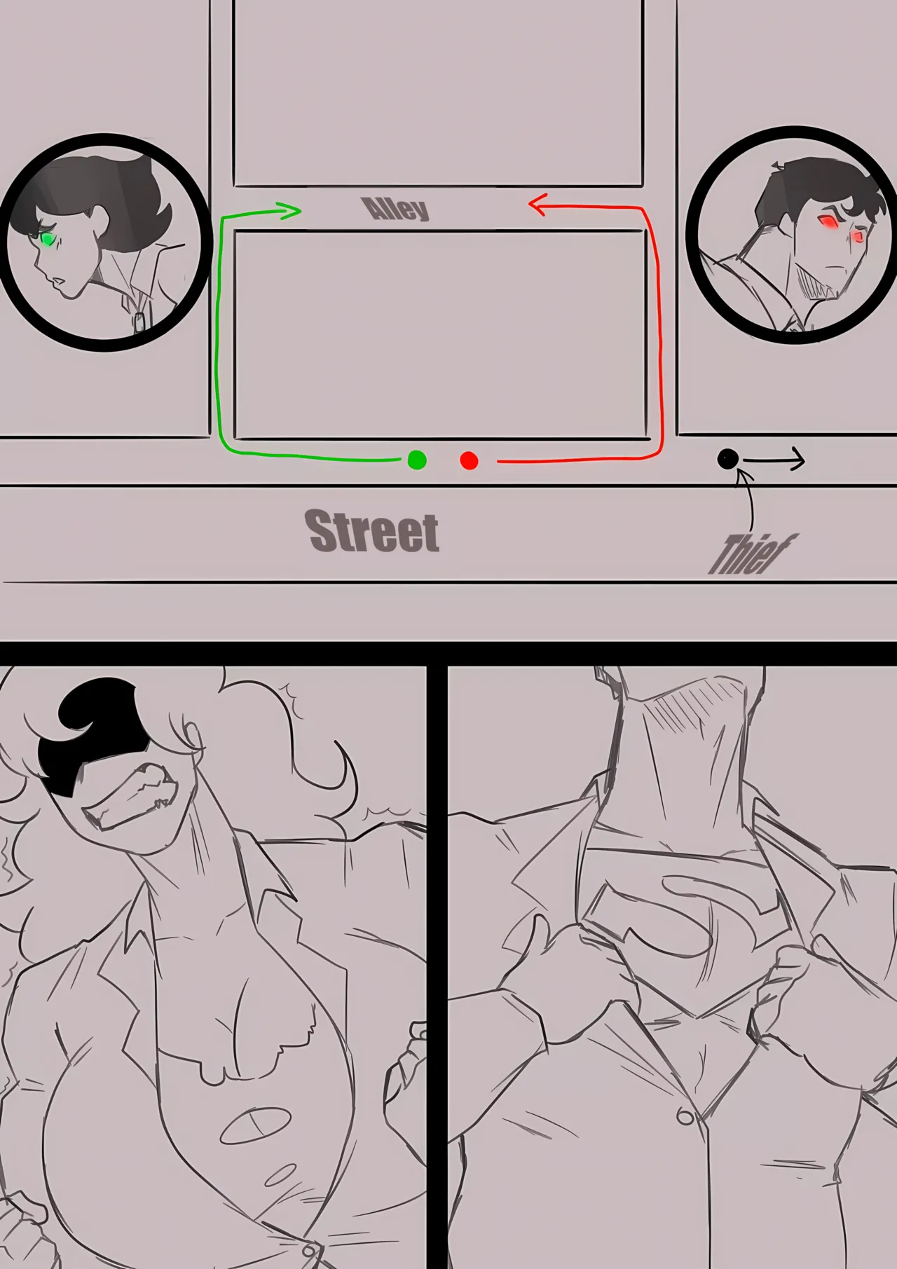 Jenny & Clark: My Sexual Adventures with Superman (Superman & Hulk) [Tinkybox] - Chapter 1 — Page 12