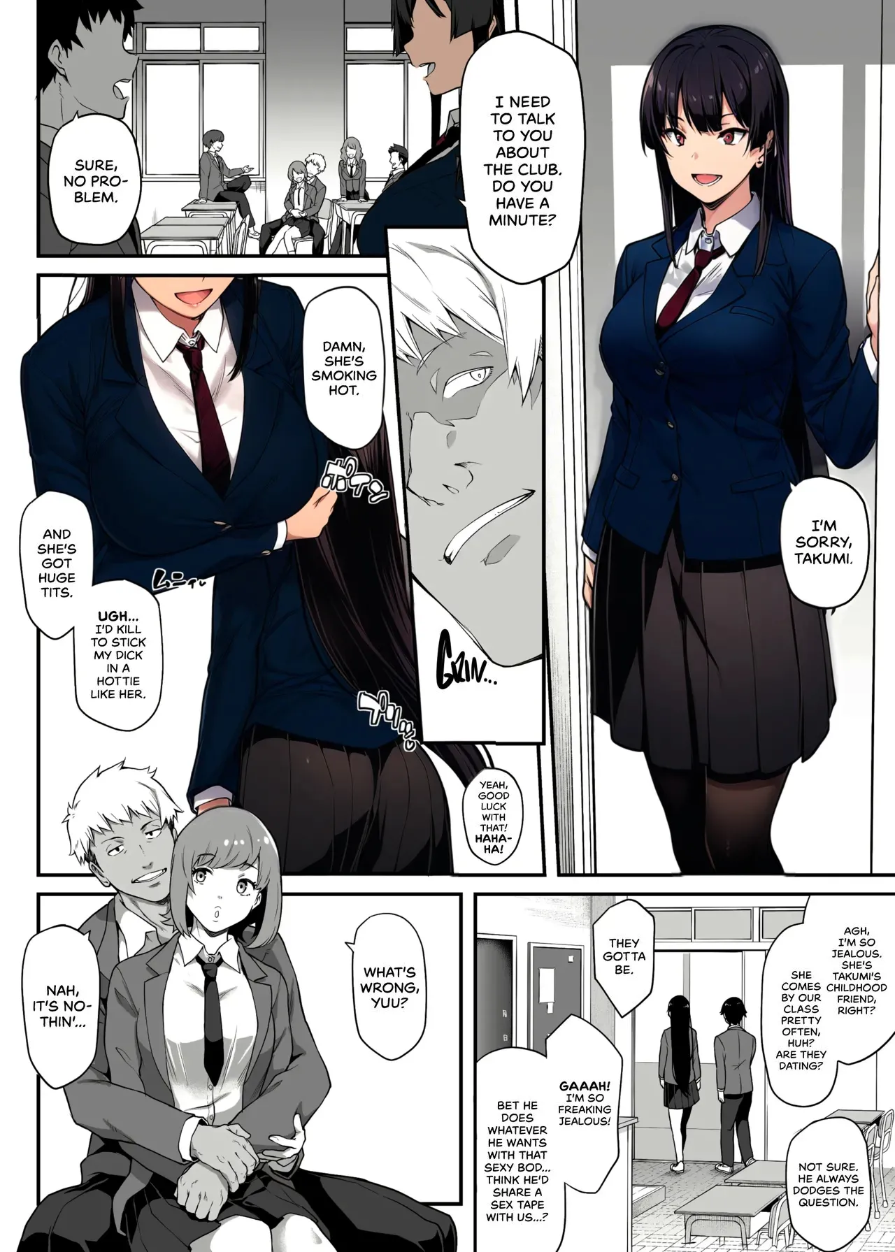 My Childhood Crush, the Fierce and Beautiful Kendo Club Captain, Would Never Fall for a Fuckboy [Kaedeko] - Chapter 1 — Page 5