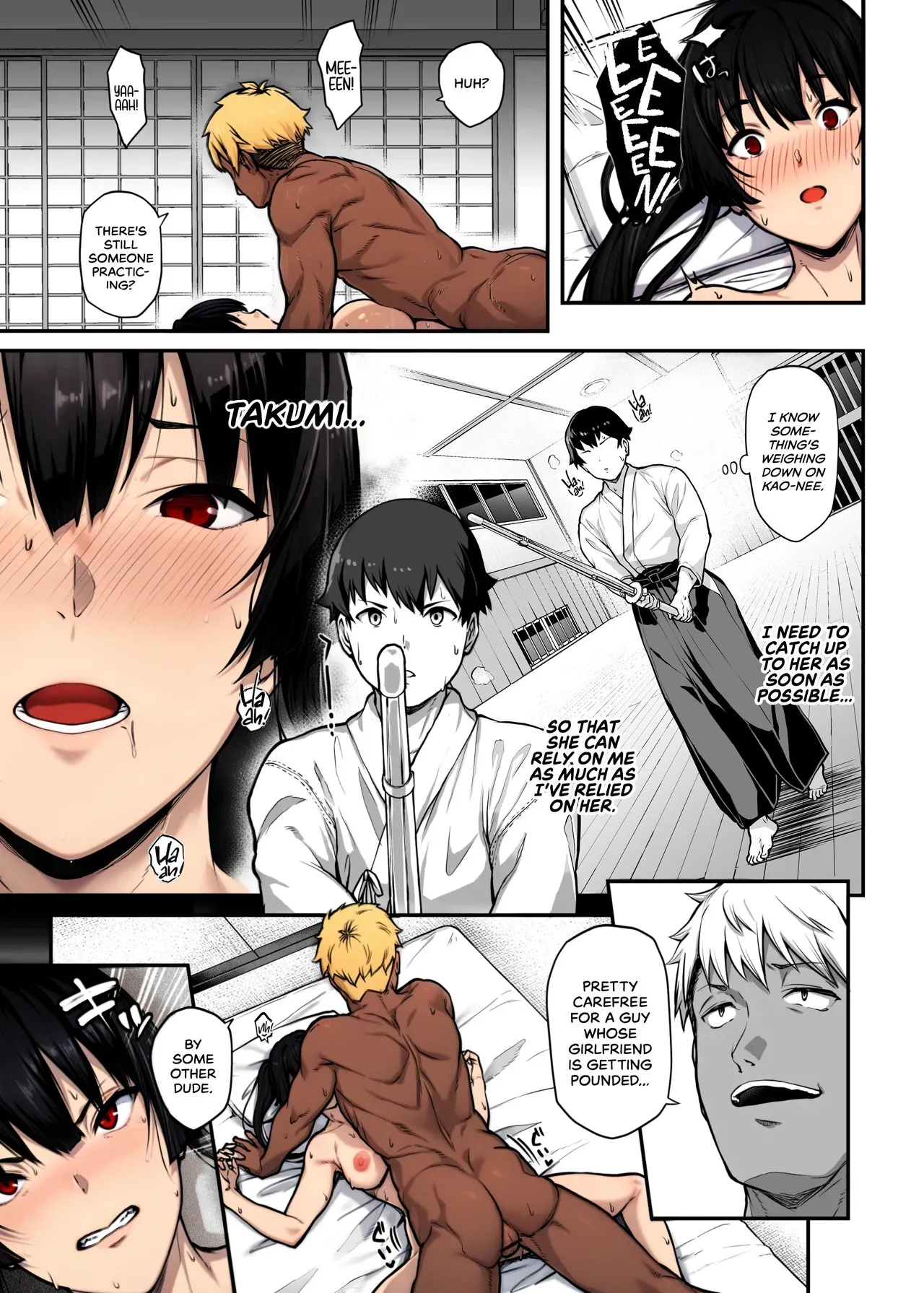 My Childhood Crush, the Fierce and Beautiful Kendo Club Captain, Would Never Fall for a Fuckboy [Kaedeko] - Chapter 1 — Page 40