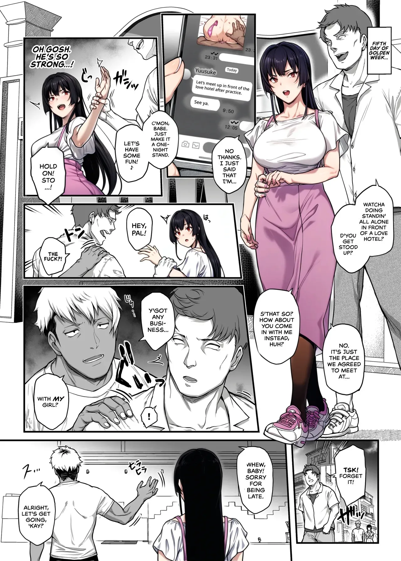 My Childhood Crush, the Fierce and Beautiful Kendo Club Captain, Would Never Fall for a Fuckboy [Kaedeko] - Chapter 1 — Page 48