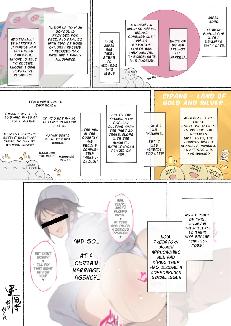 The Women I Met At The Marriage Agency Assail Me ~Falling Birthrate Countermeasures Courtship~ [Agobitch] - Chapter 1 — Page 7
