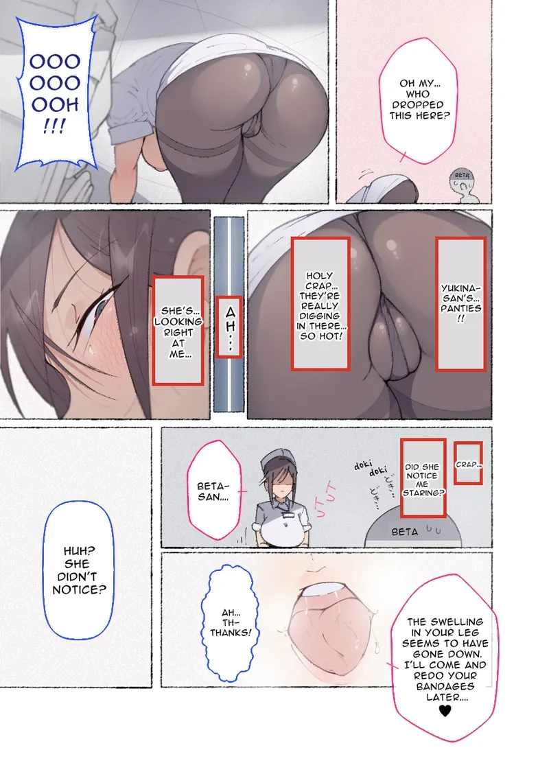 What if there was a Nurse that would take care of your Masturbation Needs [Agobitch] - Chapter 1 — Page 8