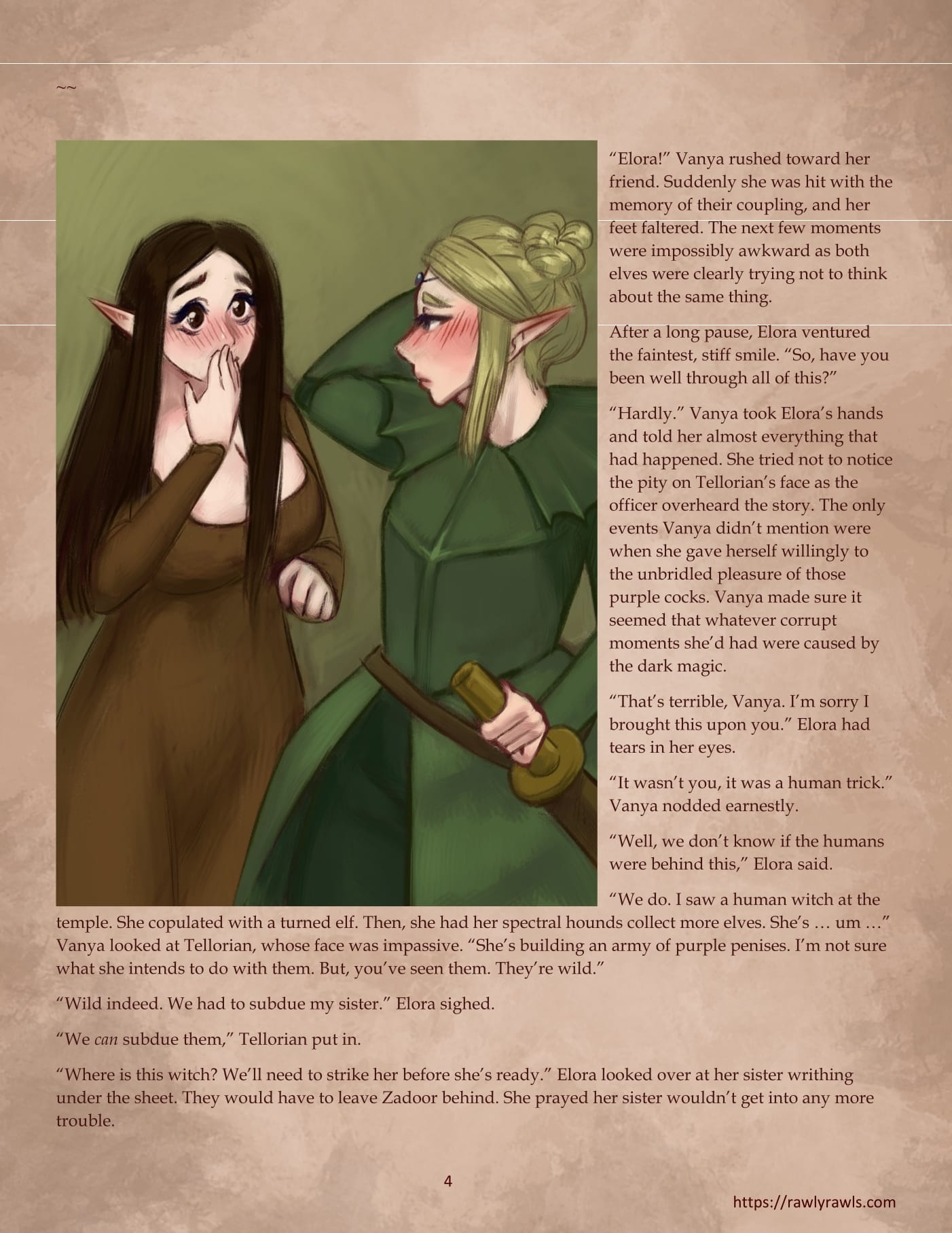 Elora's Taste of Black Magic [CreamCadet , RawlyRawls] - Chapter 13 — Page 4