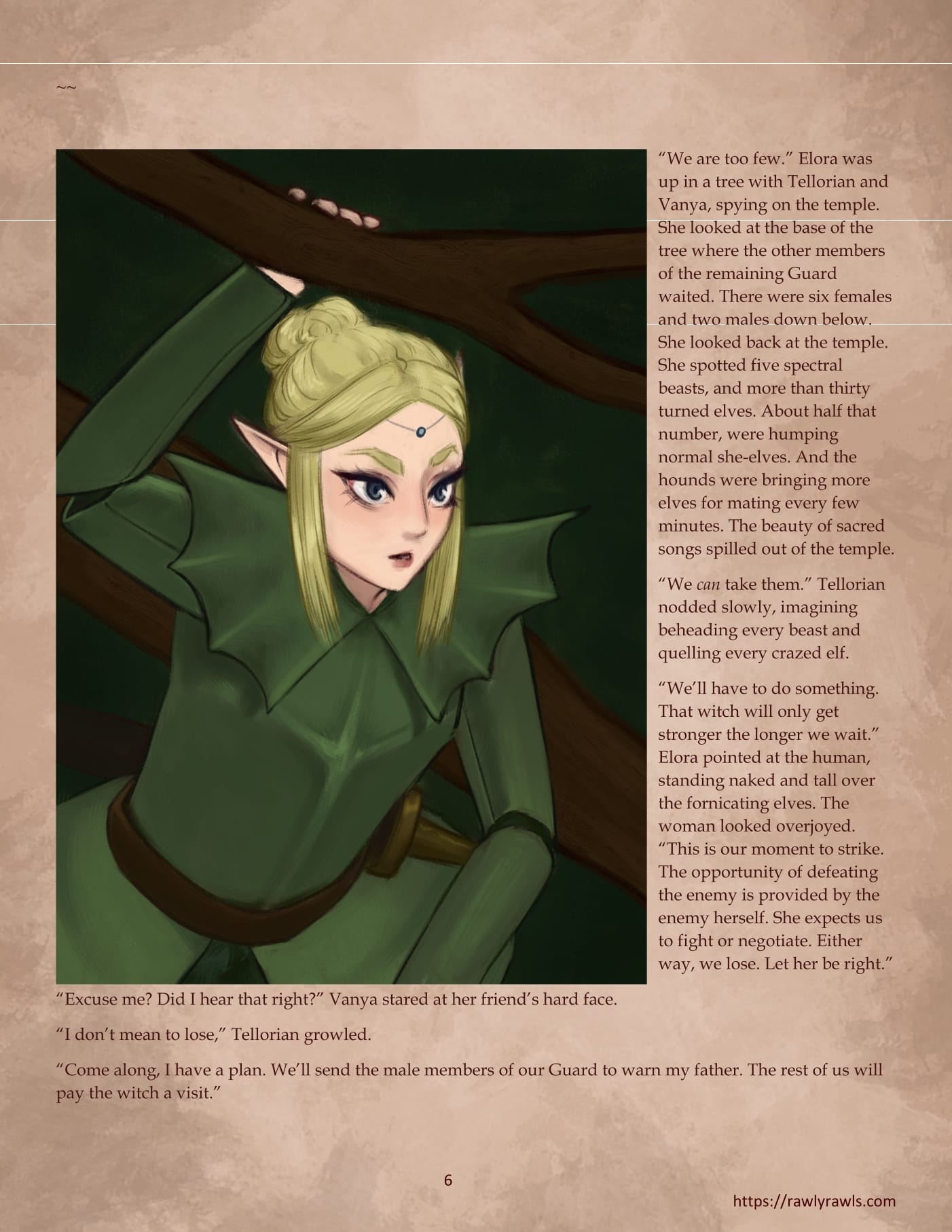 Elora's Taste of Black Magic [CreamCadet , RawlyRawls] - Chapter 13 — Page 6