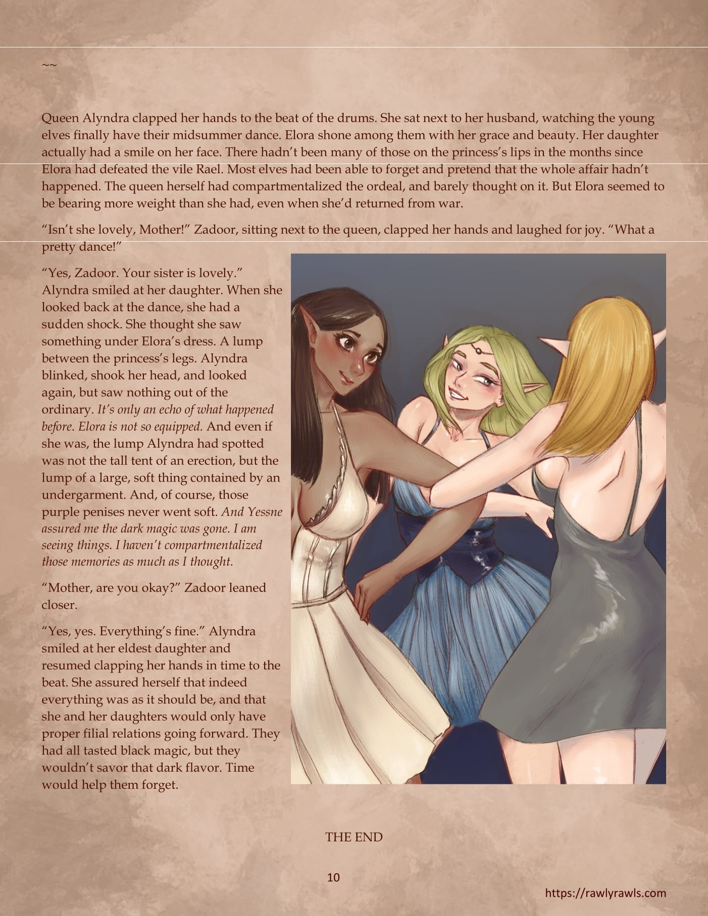 Elora's Taste of Black Magic [CreamCadet , RawlyRawls] - Chapter 14 — Page 10