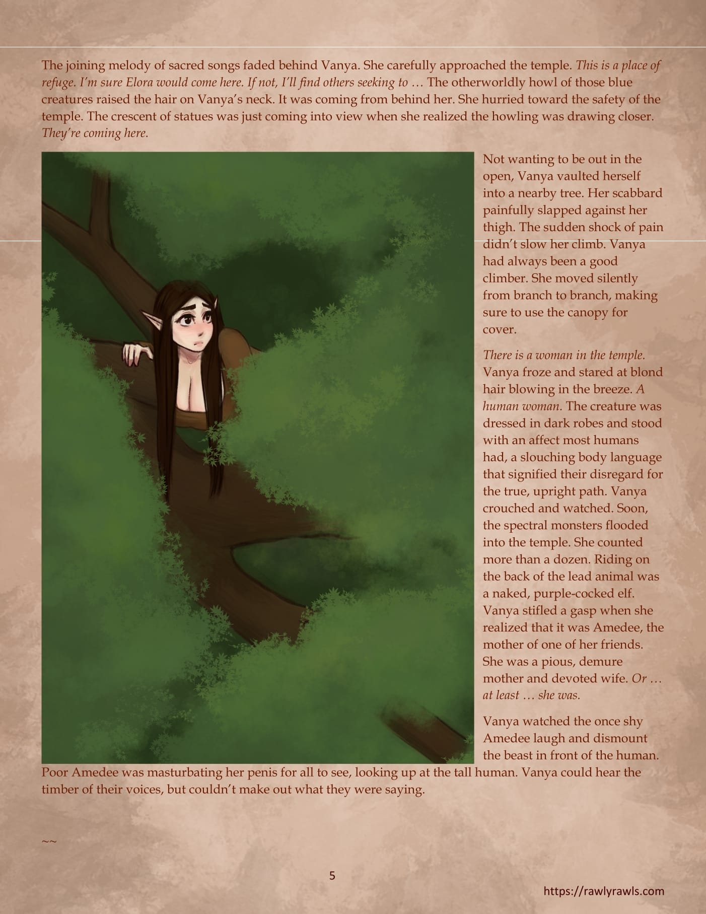 Elora's Taste of Black Magic [CreamCadet , RawlyRawls] - Chapter 12 — Page 5