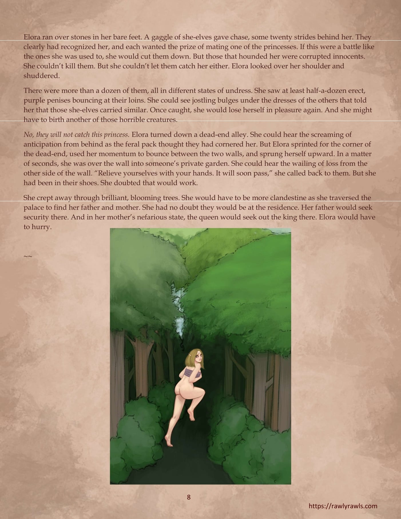 Elora's Taste of Black Magic [CreamCadet , RawlyRawls] - Chapter 9 — Page 8