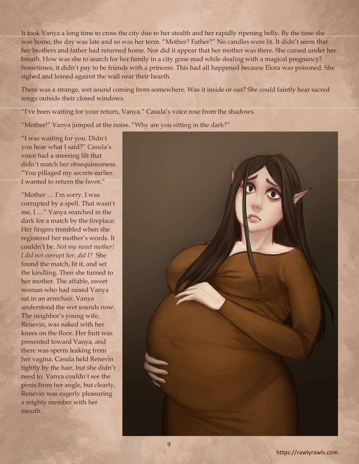 Elora's Taste of Black Magic [CreamCadet , RawlyRawls] - Chapter 9 — Page 9
