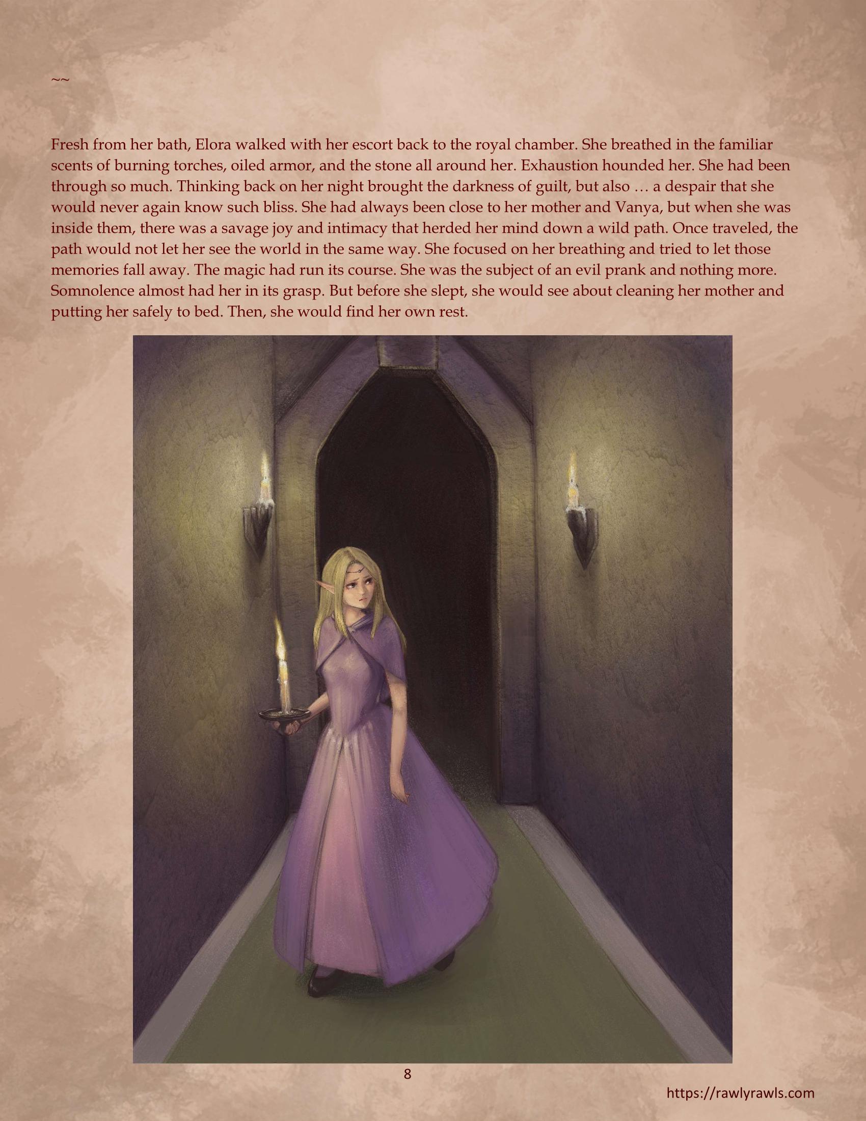 Elora's Taste of Black Magic [CreamCadet , RawlyRawls] - Chapter 4 — Page 8