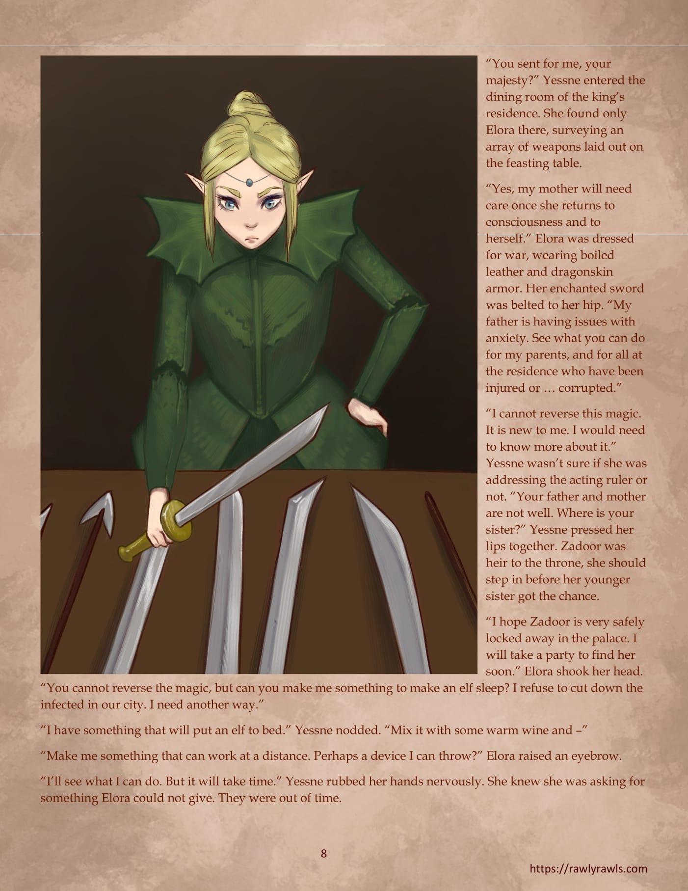 Elora's Taste of Black Magic [CreamCadet , RawlyRawls] - Chapter 11 — Page 8