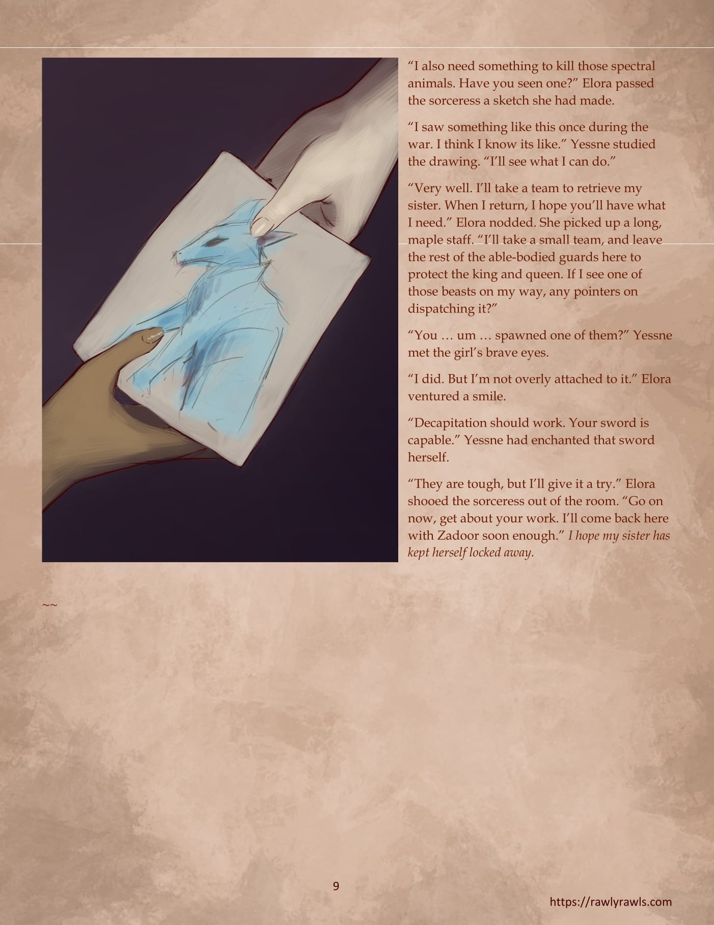 Elora's Taste of Black Magic [CreamCadet , RawlyRawls] - Chapter 11 — Page 9