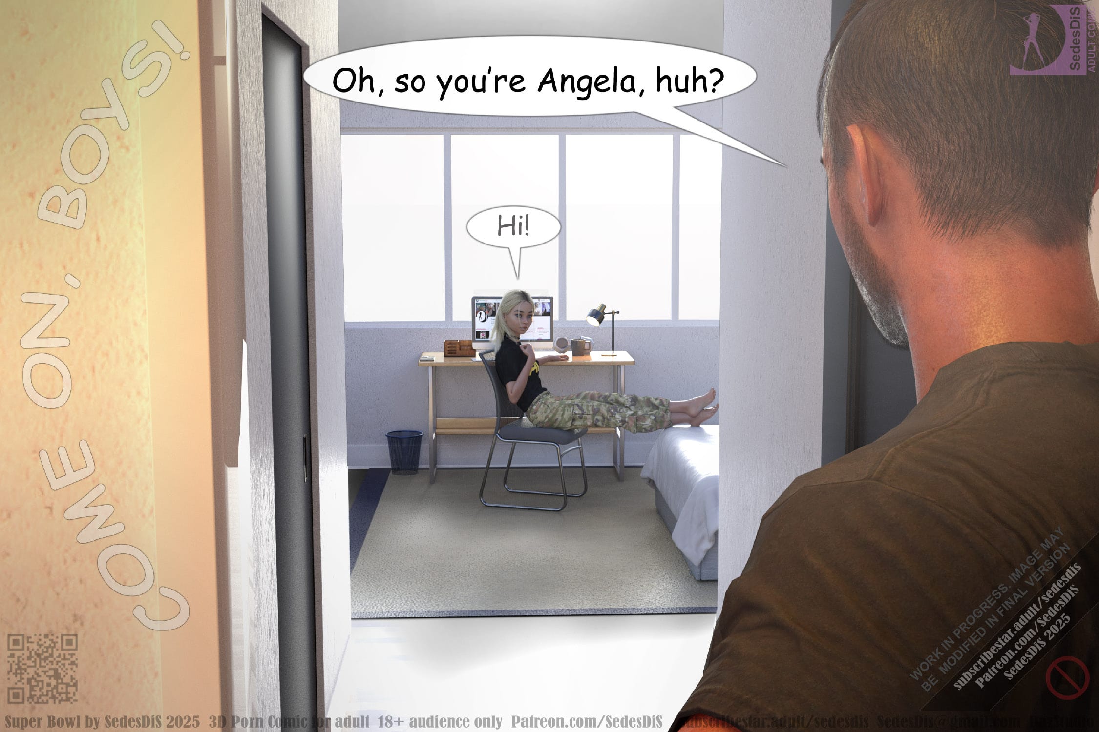 Super Bowl [SedesDiS] - Chapter 1 — Page 6