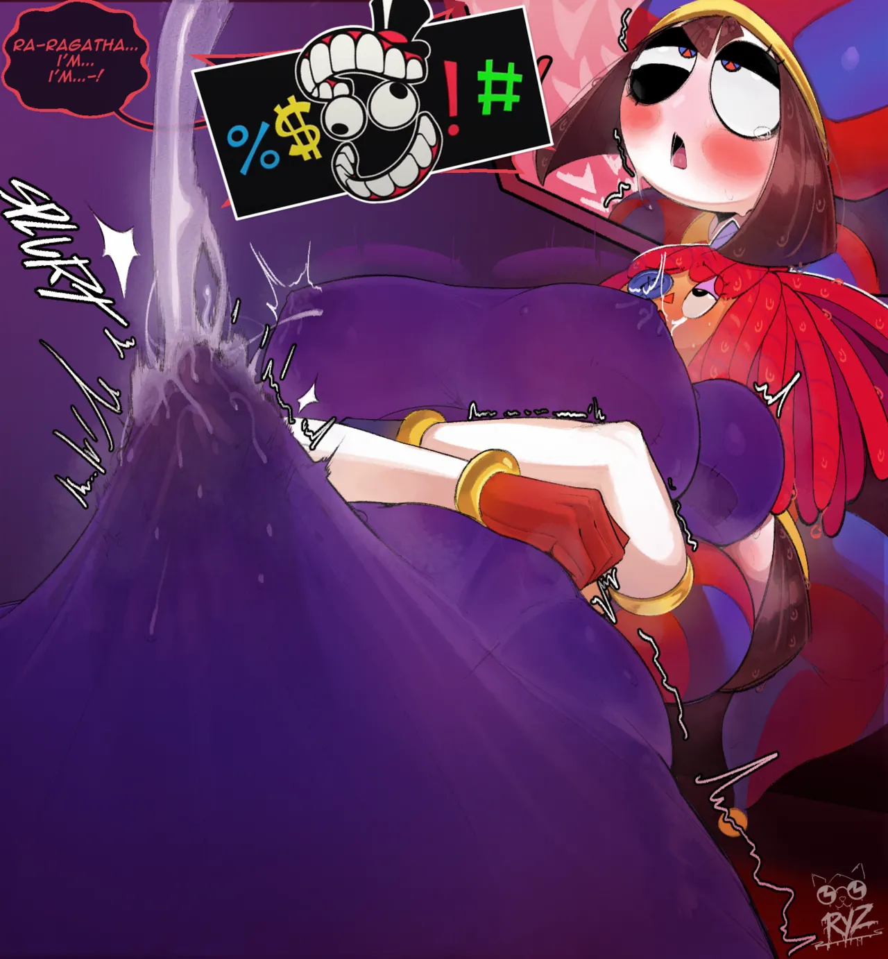 Pomni and Ragatha's Anti Abstraction methods (The Amazing Digital Circus) [RyzRyz] - Chapter 1 — Page 4