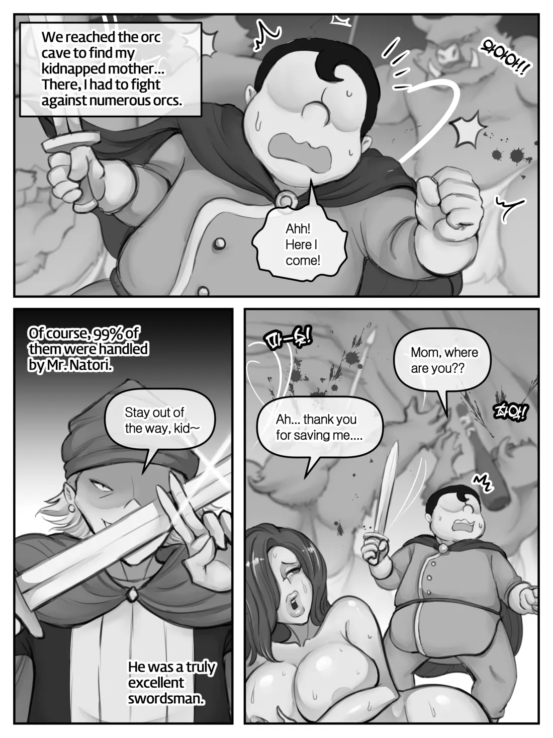 Mama and Mama's Boy gets Isekai'd Season 1 + Season 2 Prologue [XBOY] - Chapter 1 — Page 30