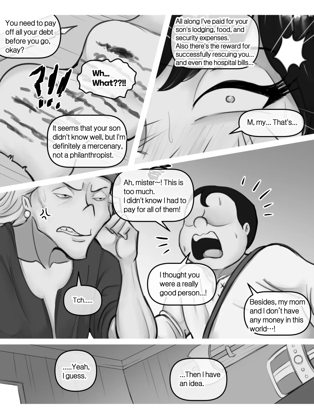 Mama and Mama's Boy gets Isekai'd Season 1 + Season 2 Prologue [XBOY] - Chapter 1 — Page 36