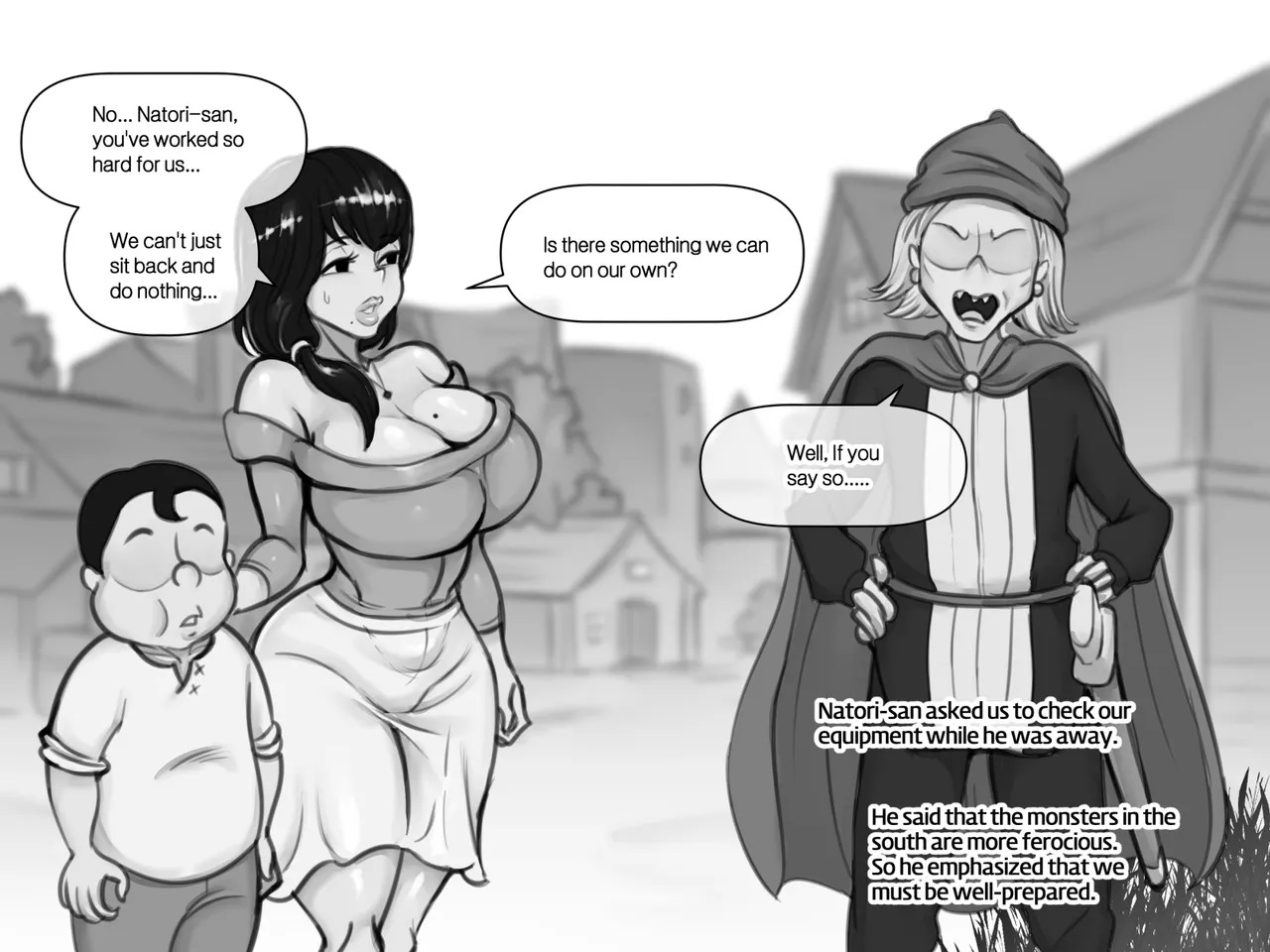 Mama and Mama's Boy gets Isekai'd Season 1 + Season 2 Prologue [XBOY] - Chapter 1 — Page 61