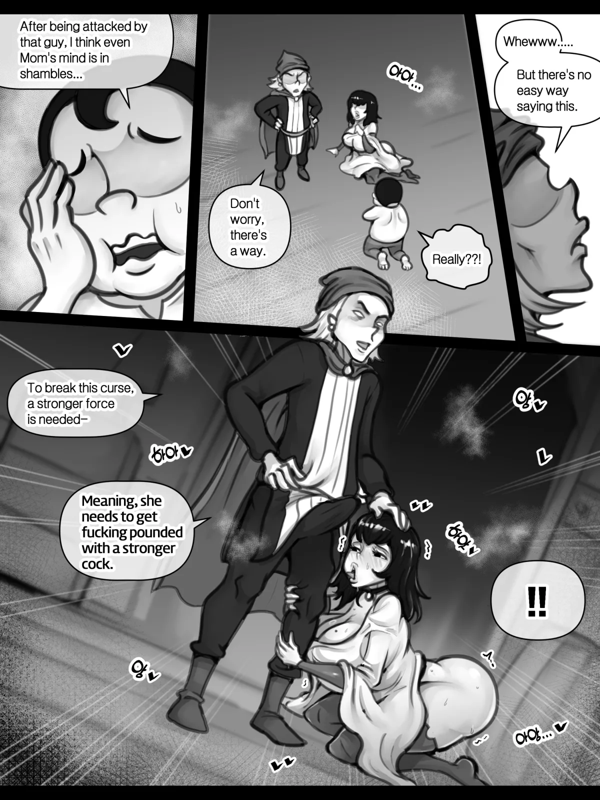 Mama and Mama's Boy gets Isekai'd Season 1 + Season 2 Prologue [XBOY] - Chapter 1 — Page 89