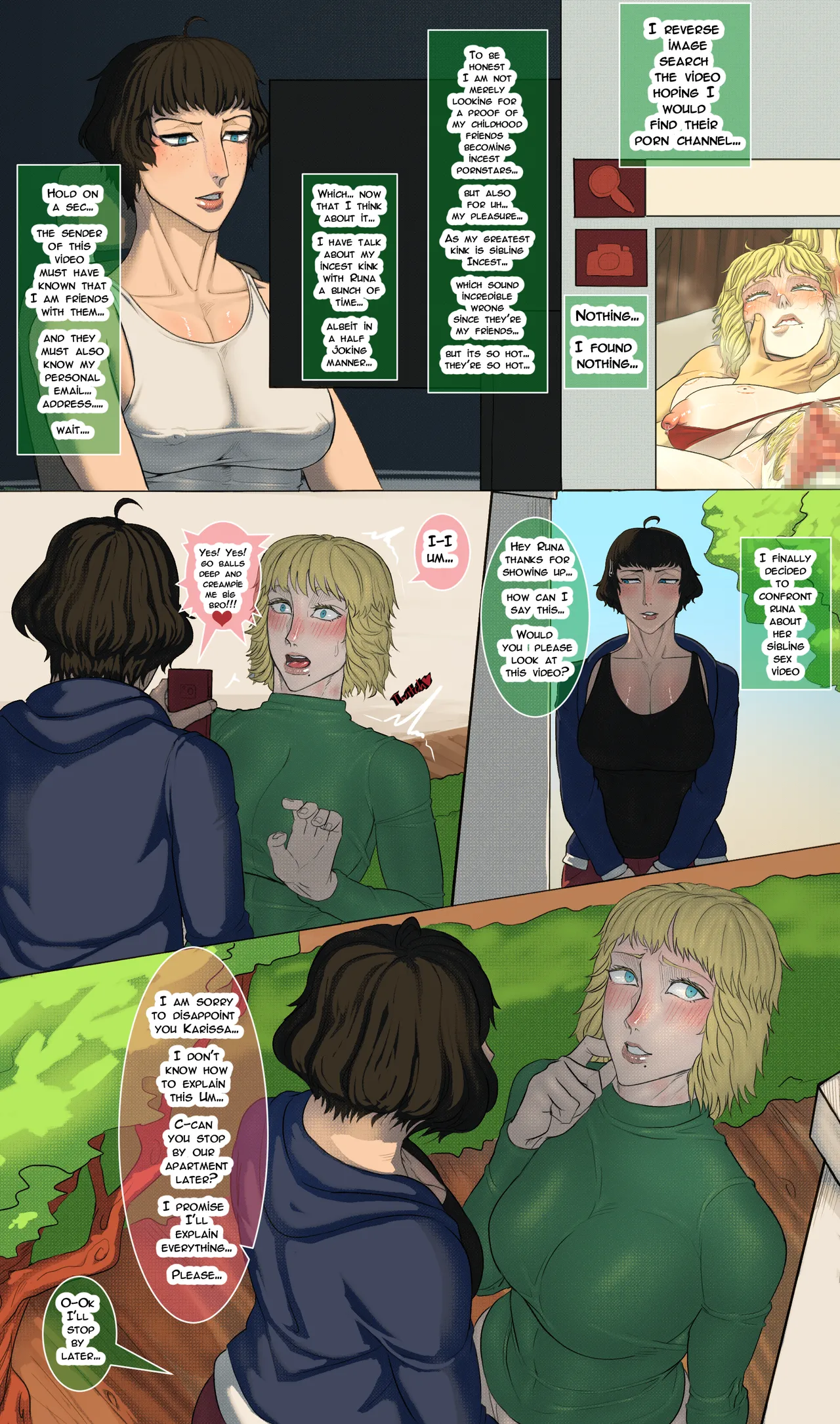 My Childhood Friends are Living My Dream [Hachijuu] - Chapter 1 — Page 5