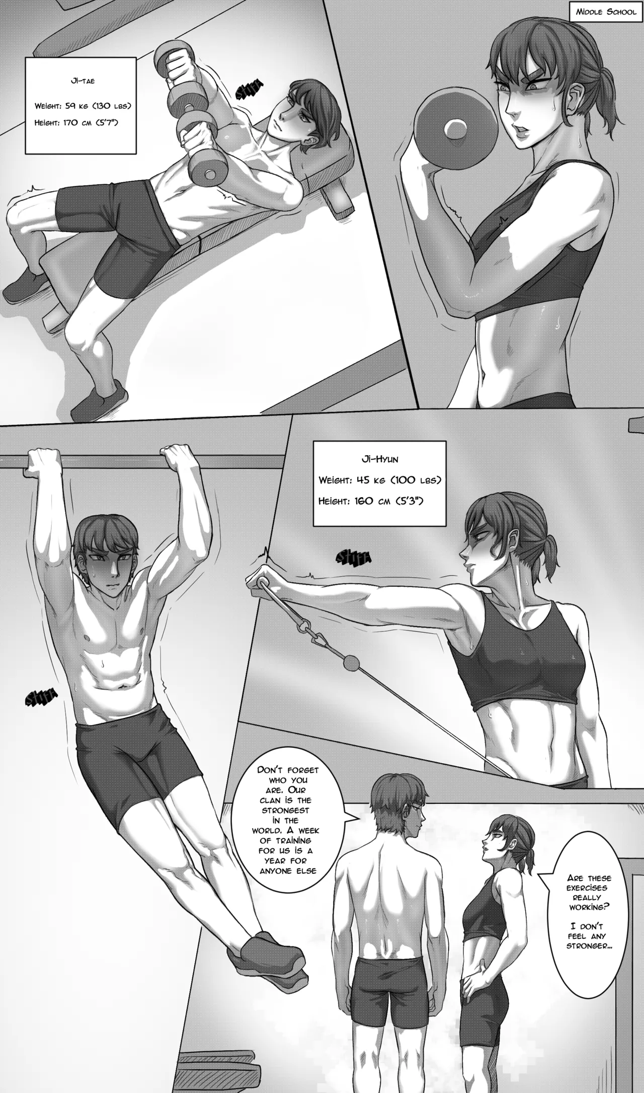 Fighter Class Siblings [Hachijuu] - Chapter 1 — Page 5