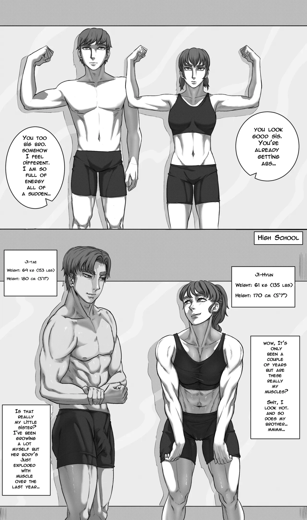 Fighter Class Siblings [Hachijuu] - Chapter 1 — Page 6