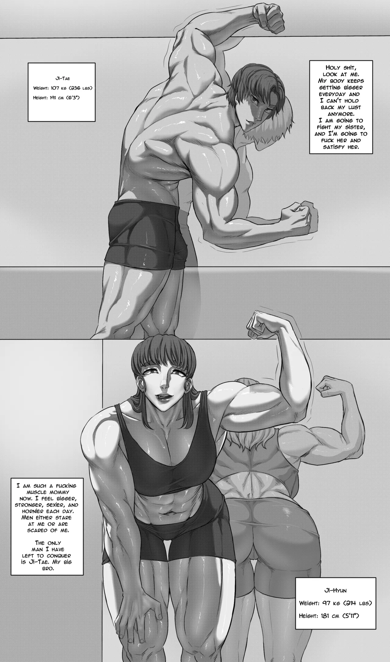 Fighter Class Siblings [Hachijuu] - Chapter 1 — Page 11