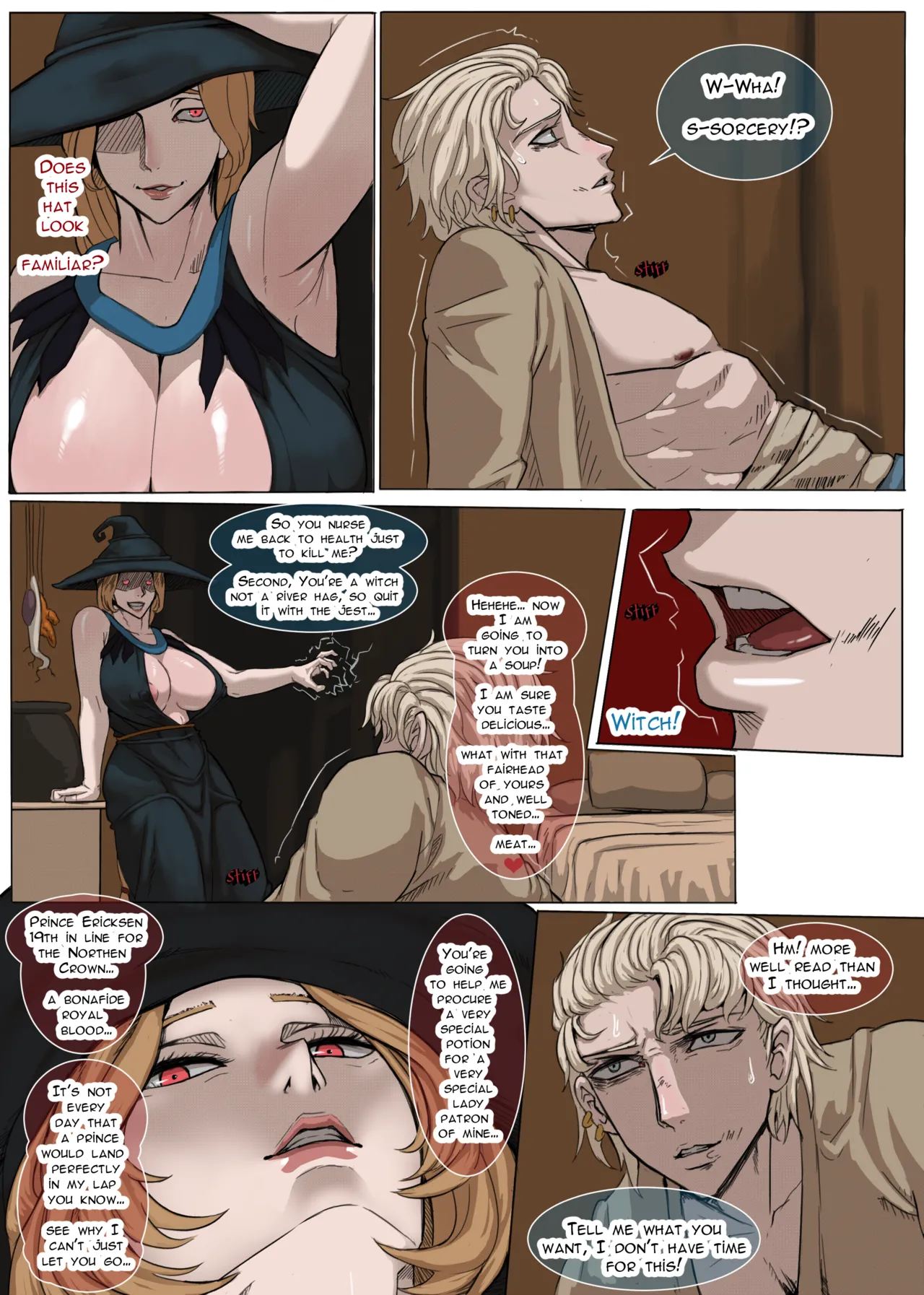 Witch x Knight [Hachijuu] - Chapter 1 — Page 4