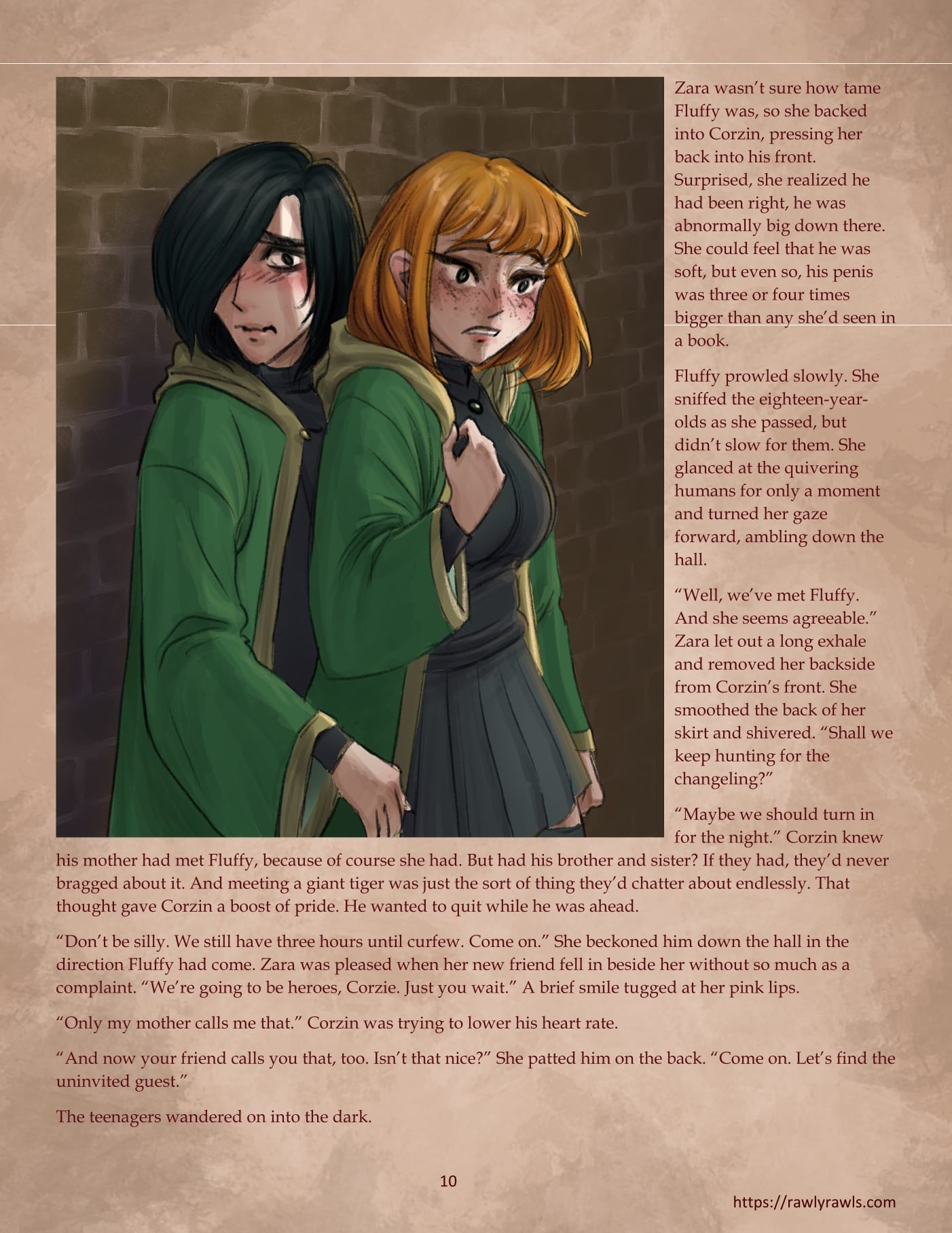 Glergandr University [CreamCadet , Rawly Rawls] - Chapter 2 — Page 10