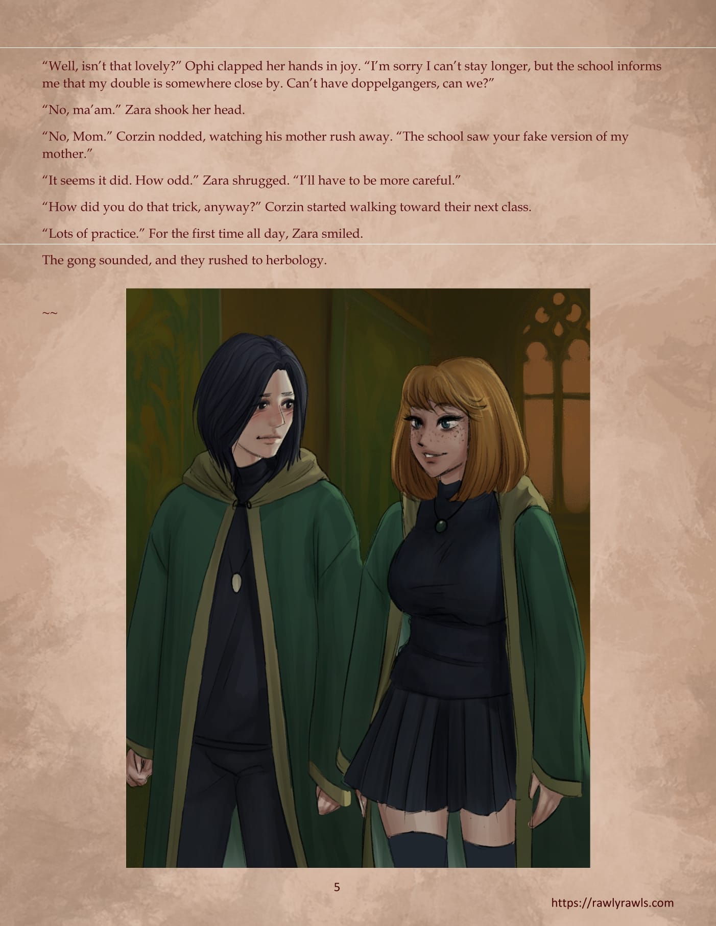 Glergandr University [CreamCadet , Rawly Rawls] - Chapter 2 — Page 5