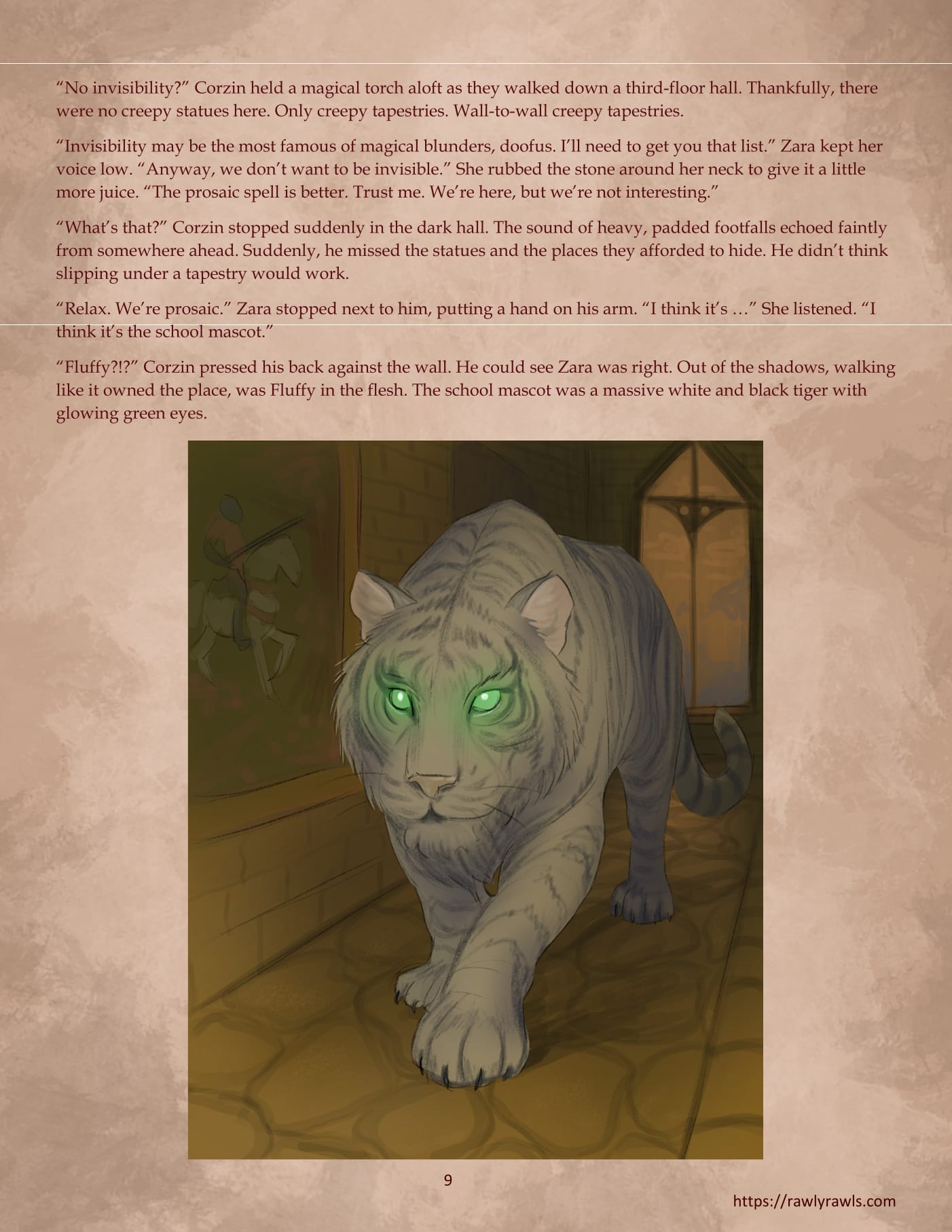 Glergandr University [CreamCadet , Rawly Rawls] - Chapter 2 — Page 9