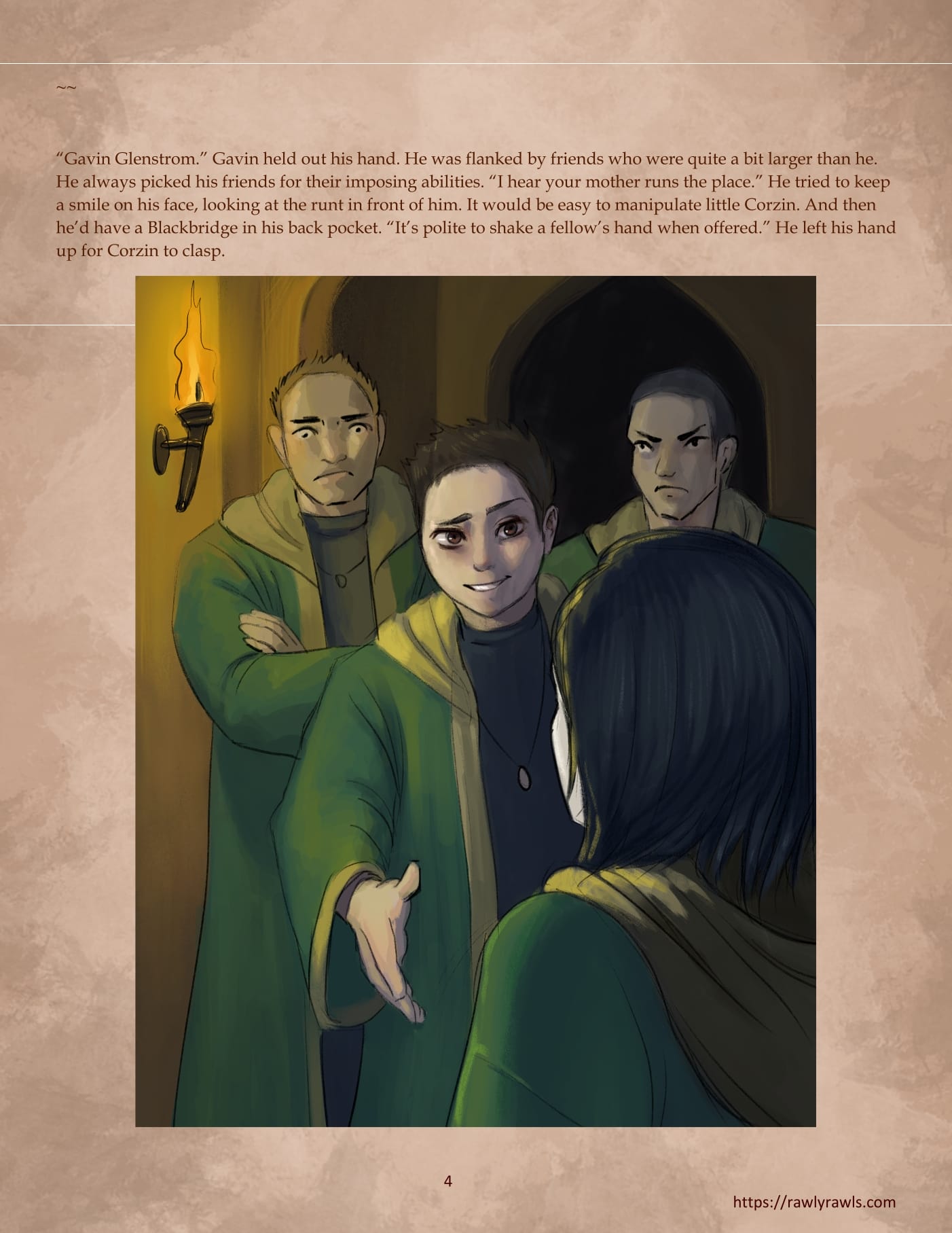 Glergandr University [CreamCadet , Rawly Rawls] - Chapter 1 — Page 4