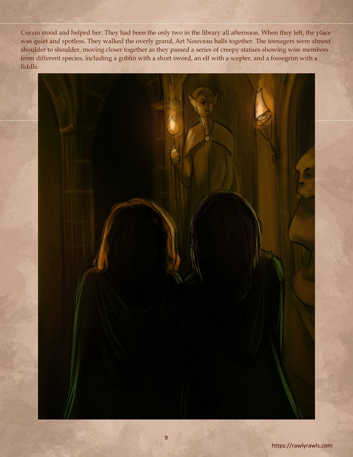 Glergandr University [CreamCadet , Rawly Rawls] - Chapter 1 — Page 9