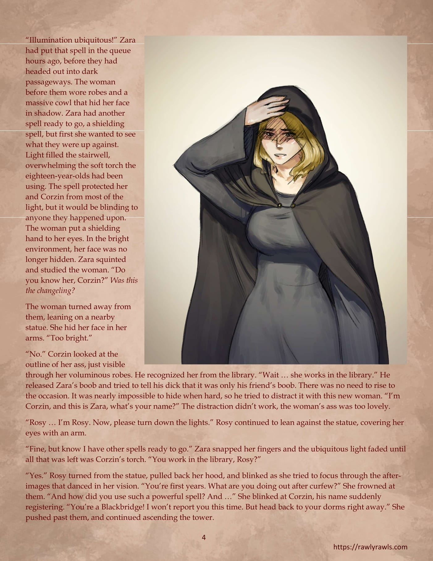 Glergandr University [CreamCadet , Rawly Rawls] - Chapter 3 — Page 4