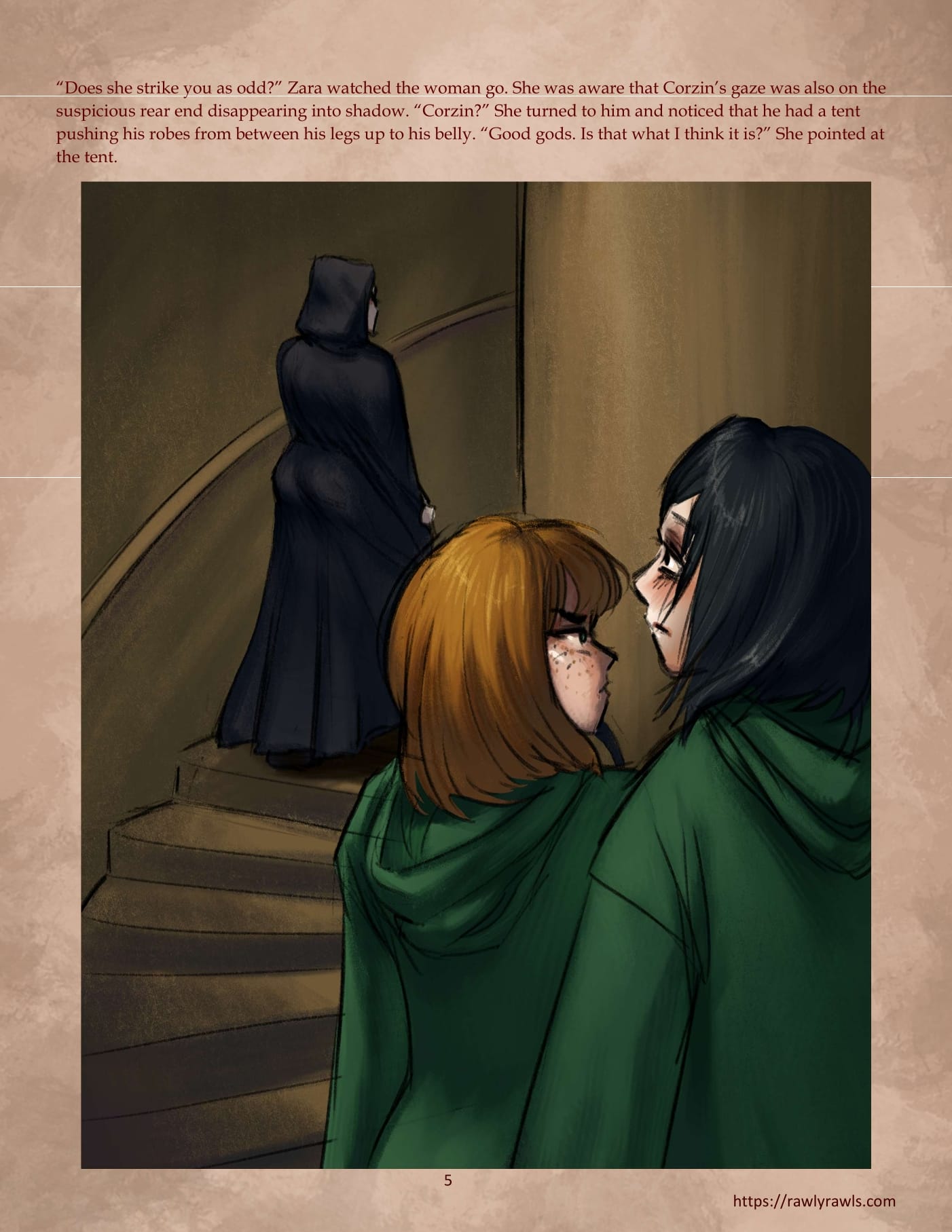 Glergandr University [CreamCadet , Rawly Rawls] - Chapter 3 — Page 5