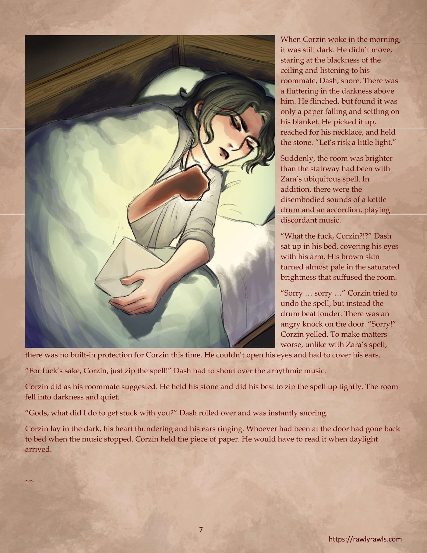 Glergandr University [CreamCadet , Rawly Rawls] - Chapter 3 — Page 7