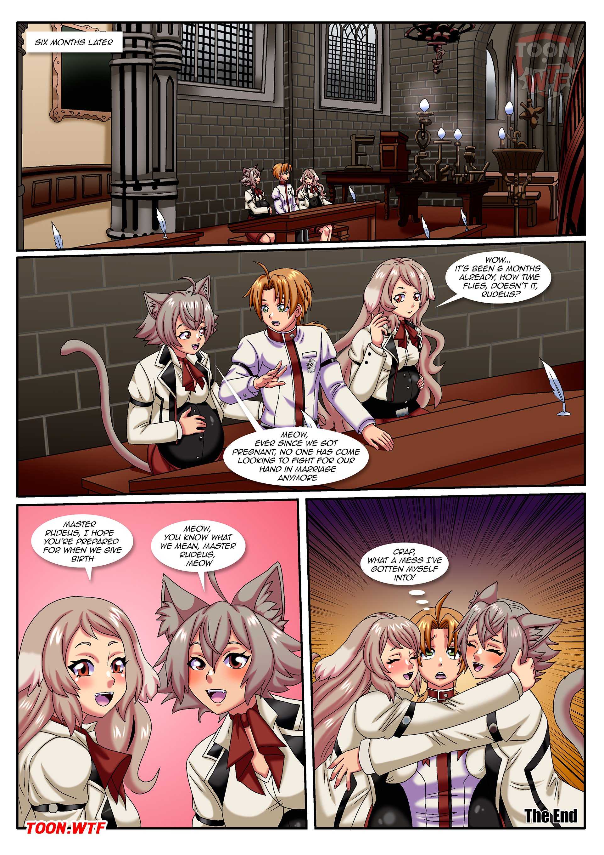 A Feline Lesson (Mushoku Tensei) [PalComix] - Chapter 1 — Page 15