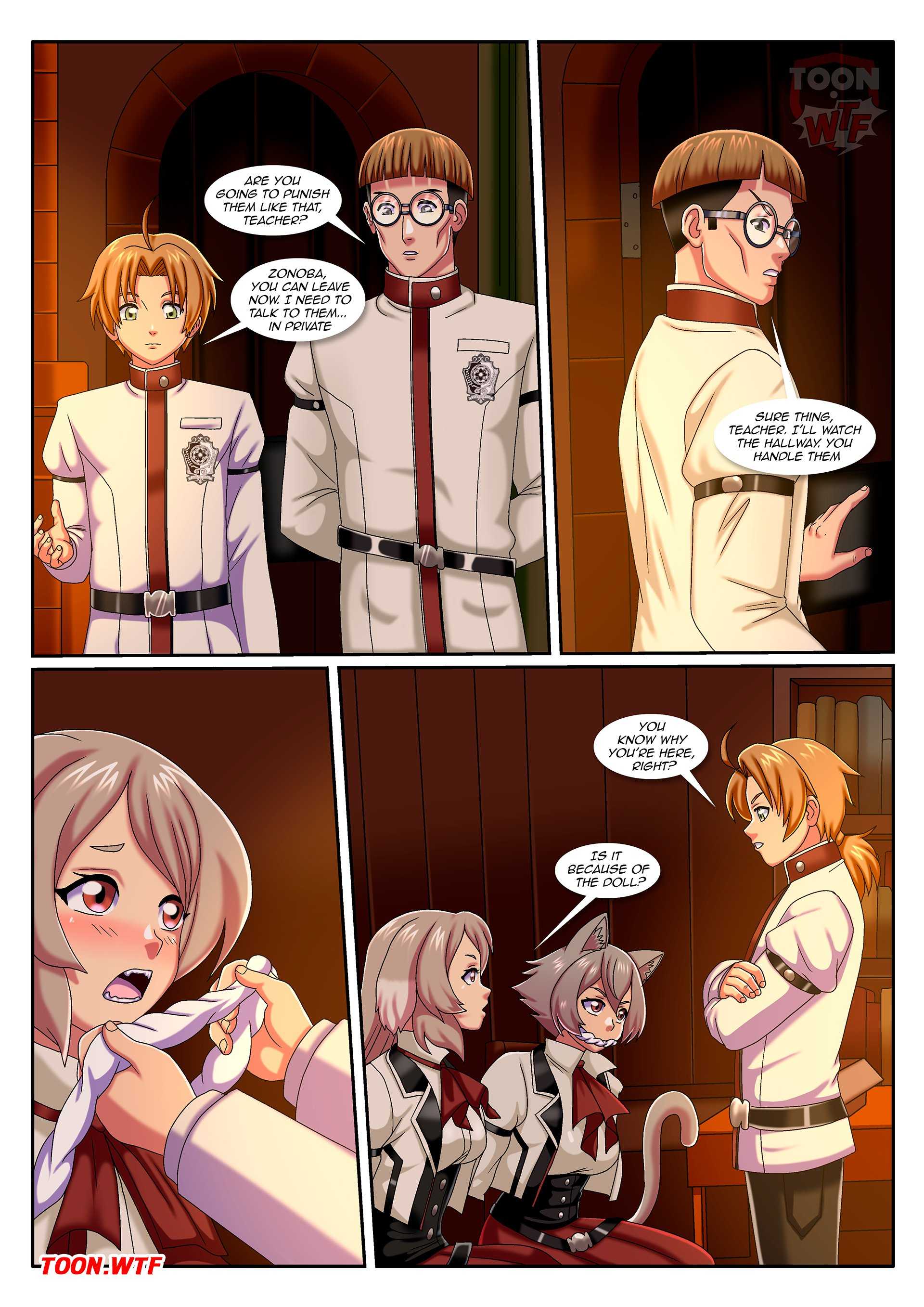 A Feline Lesson (Mushoku Tensei) [PalComix] - Chapter 1 — Page 4