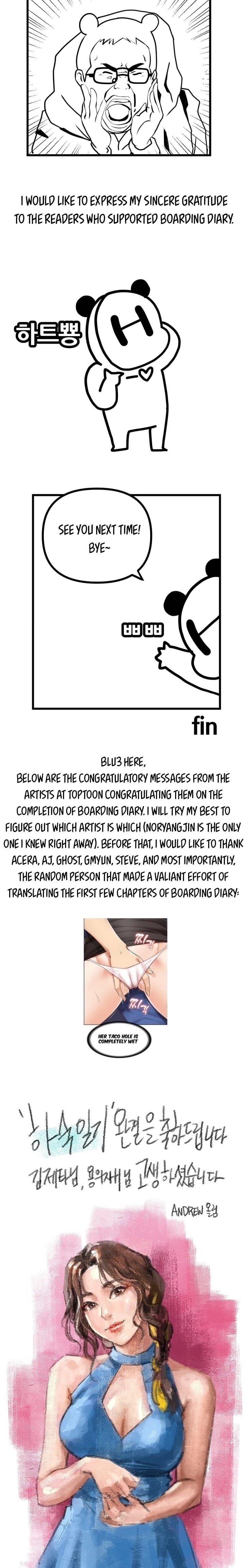 Boarding Diary [Kim Jetta , Suspect H] - Chapter 130.5 — Page 5