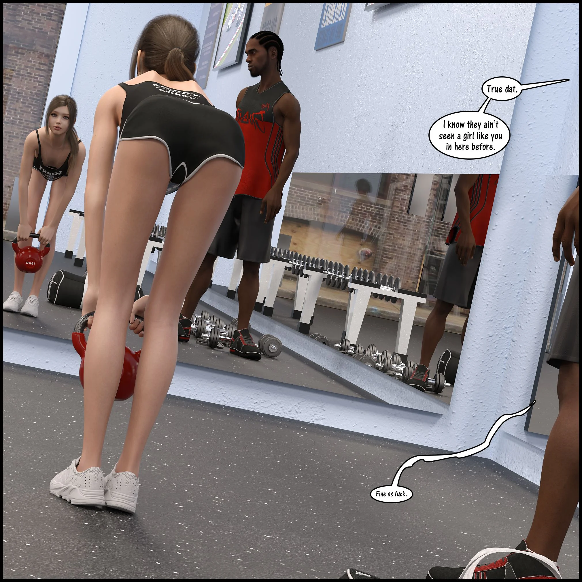 Natasha's Workout [DarkLord] - Chapter 1 — Page 43