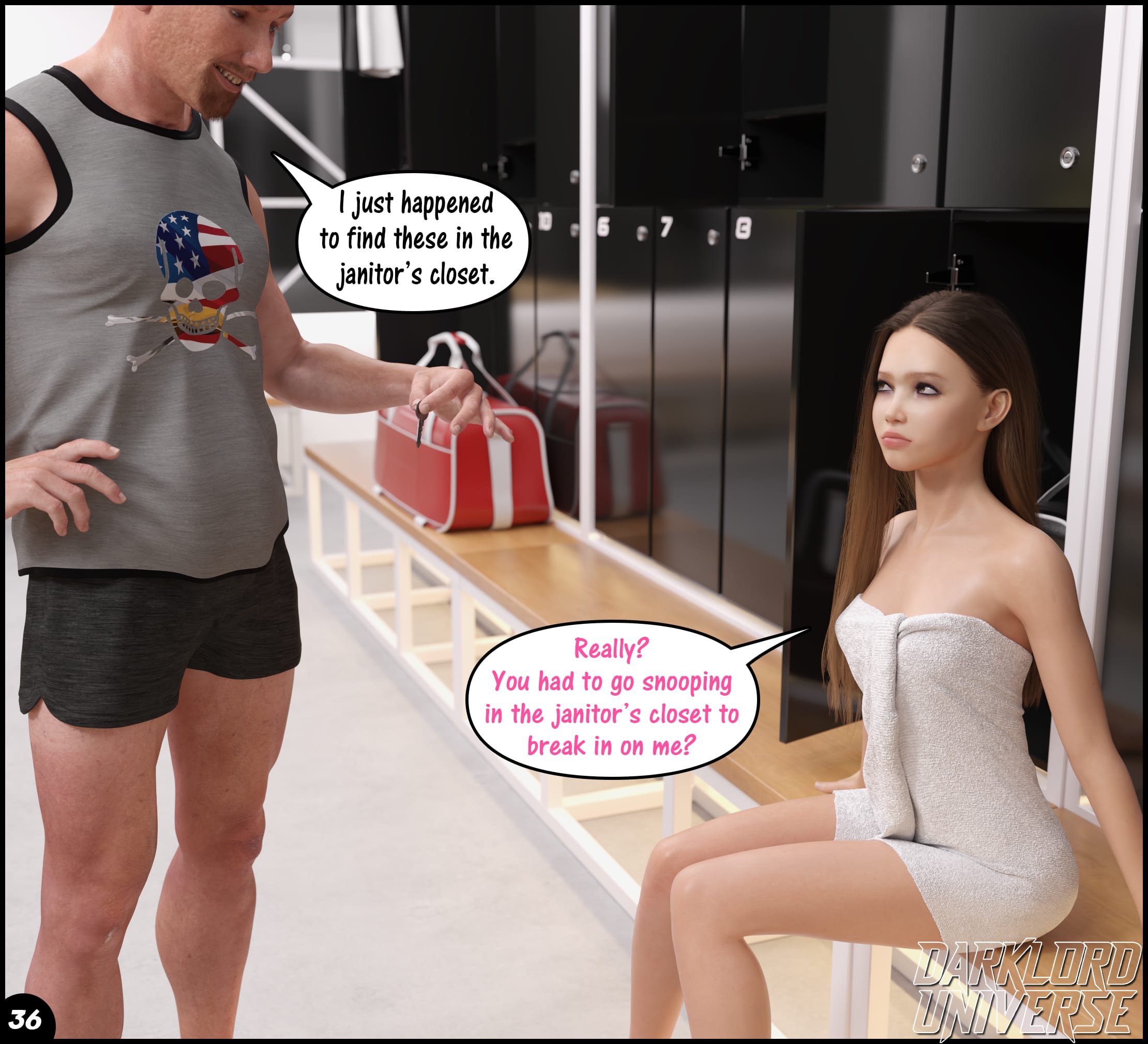 Natasha's Workout [DarkLord] - Chapter 3 — Page 37
