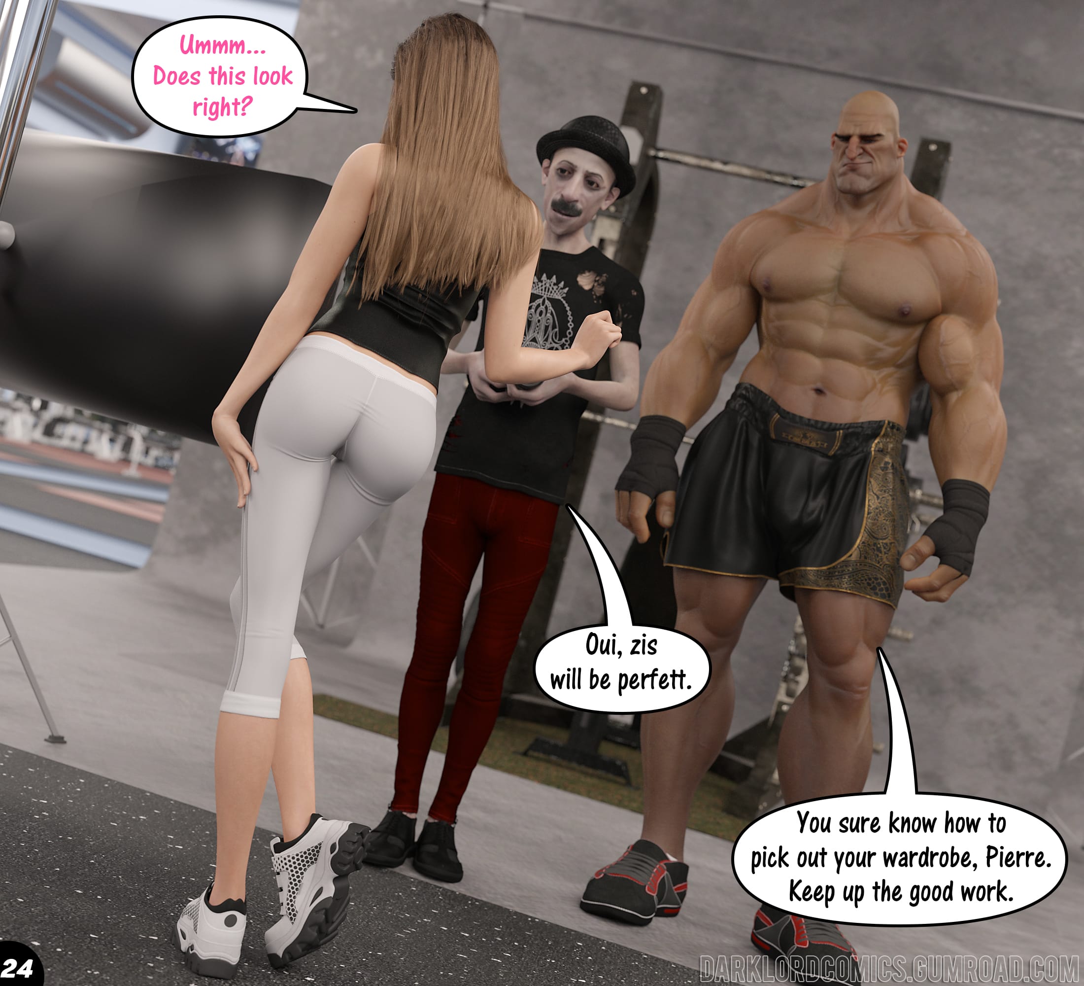 Natasha's Workout [DarkLord] - Chapter 2 — Page 25