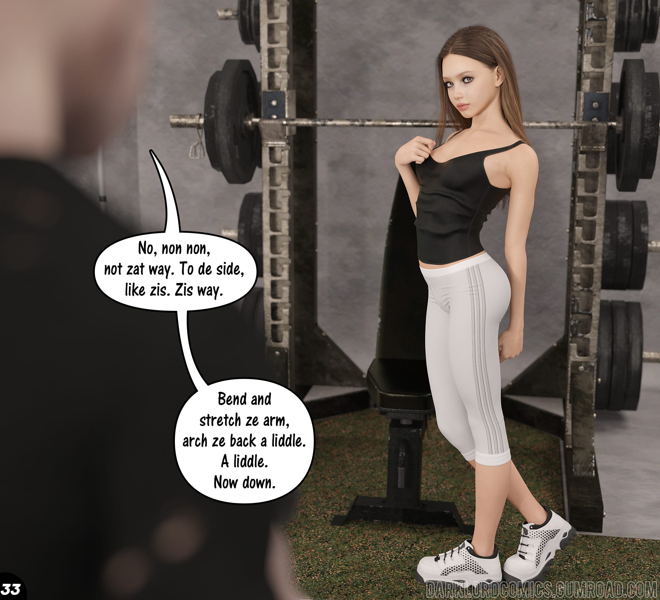 Natasha's Workout [DarkLord] - Chapter 2 — Page 34
